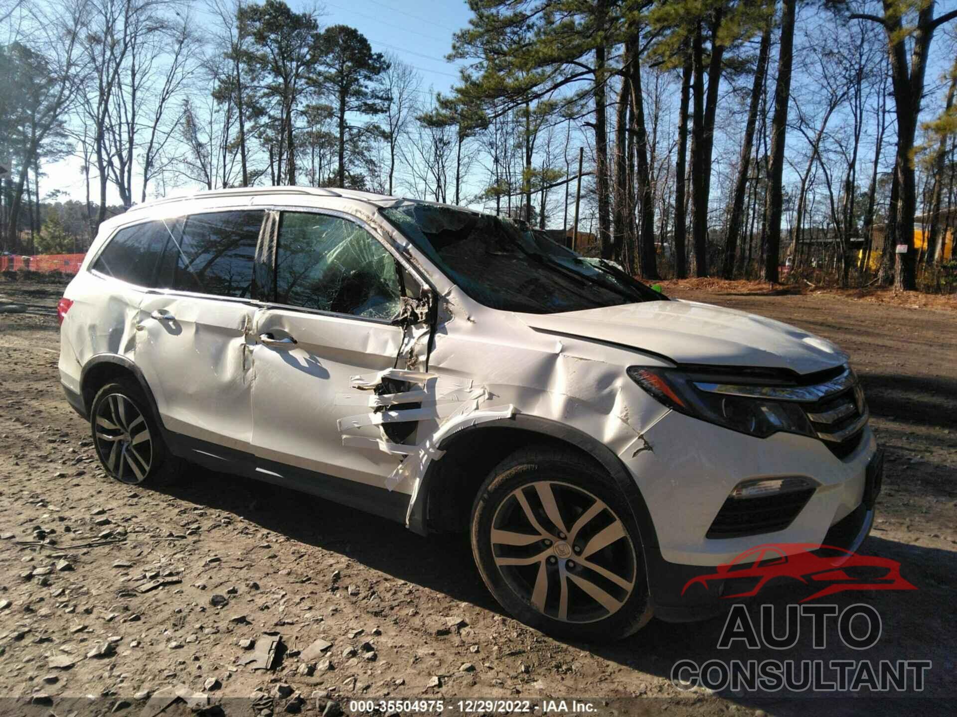 HONDA PILOT 2017 - 5FNYF6H90HB040101