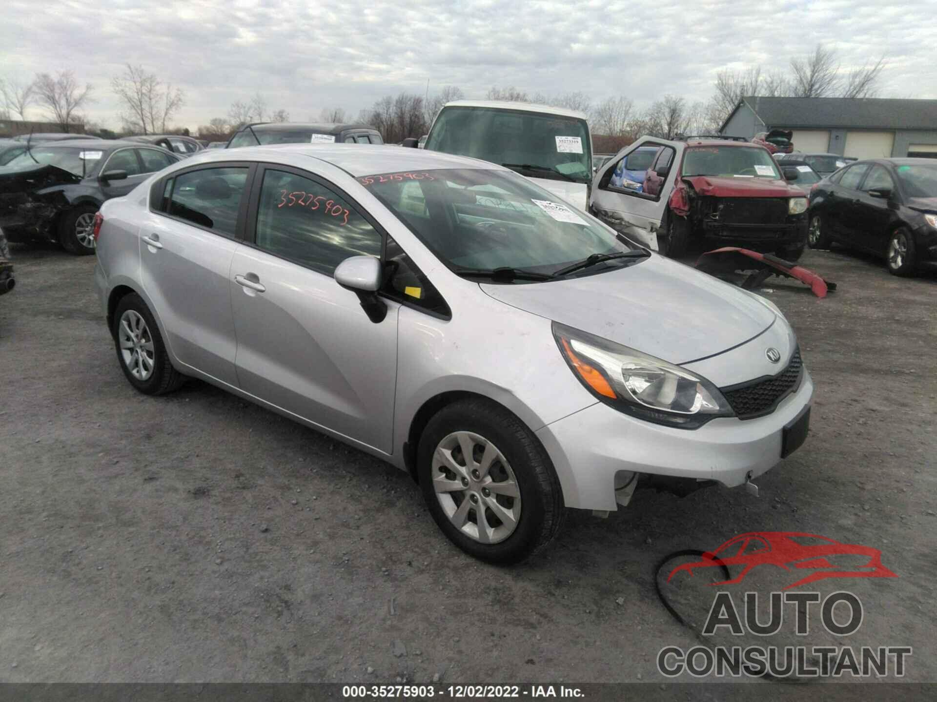 KIA RIO 2016 - KNADM4A3XG6570341