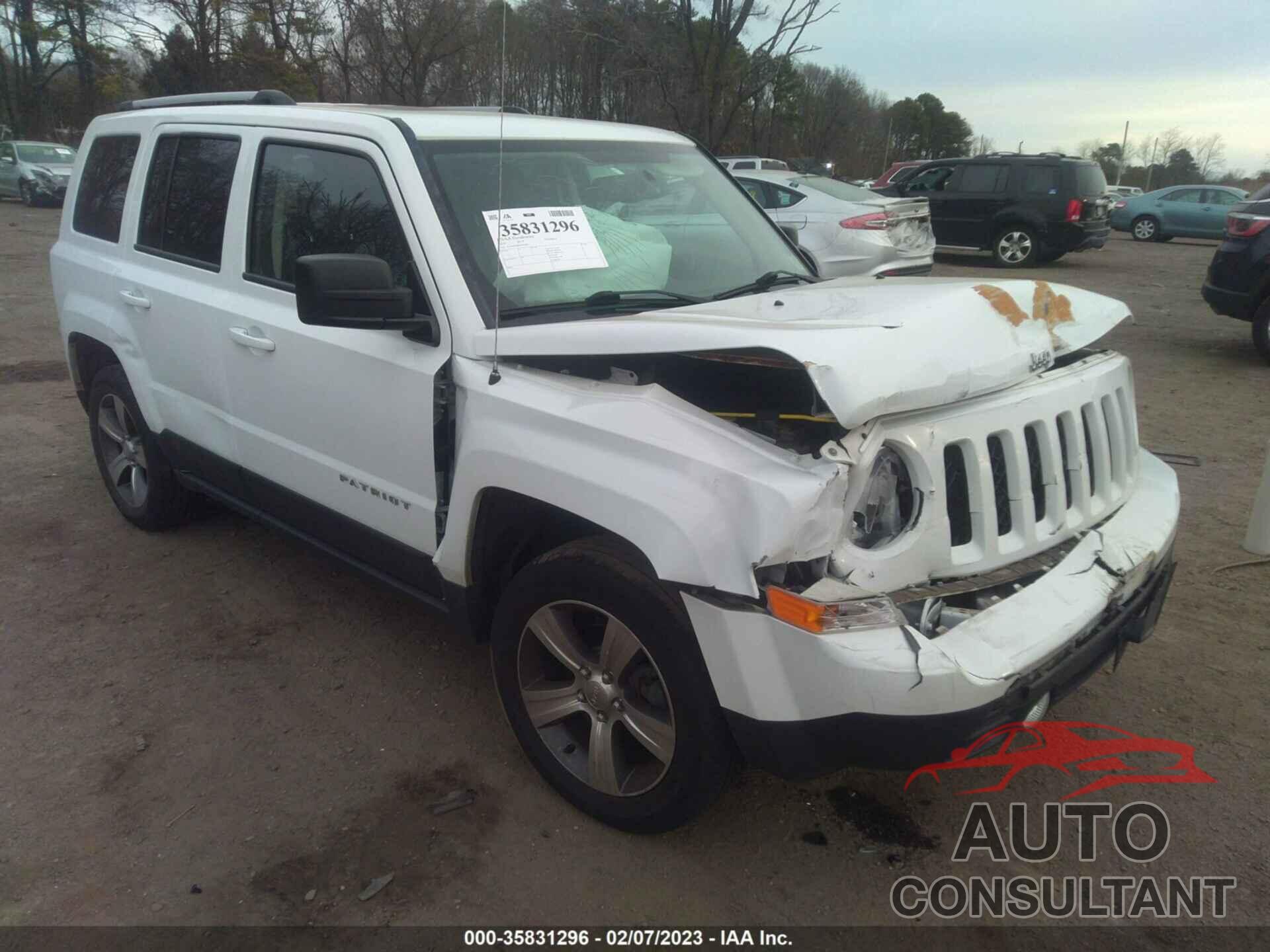 JEEP PATRIOT 2016 - 1C4NJRFB6GD523851