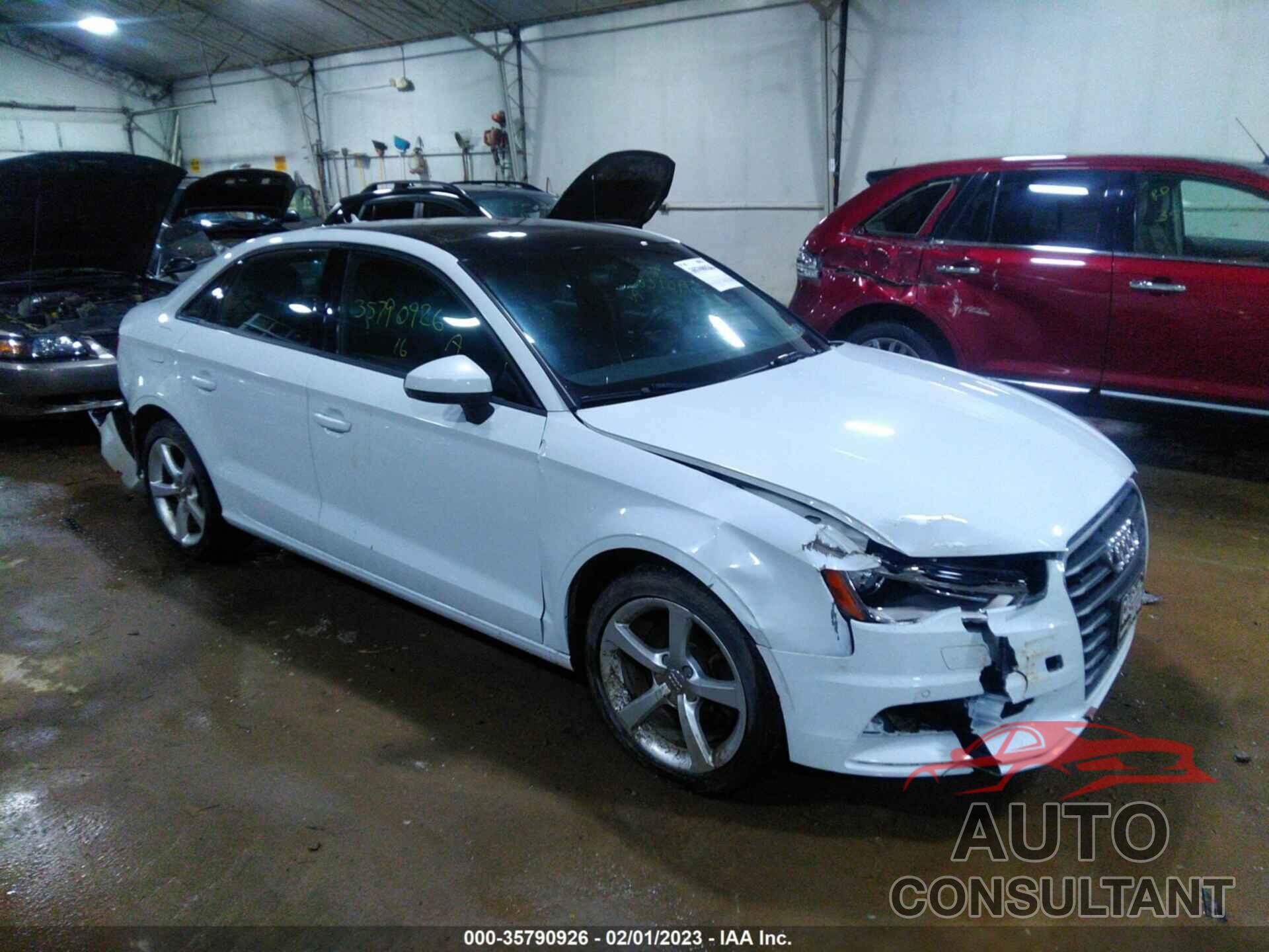 AUDI A3 2016 - WAUB8GFF1G1042572