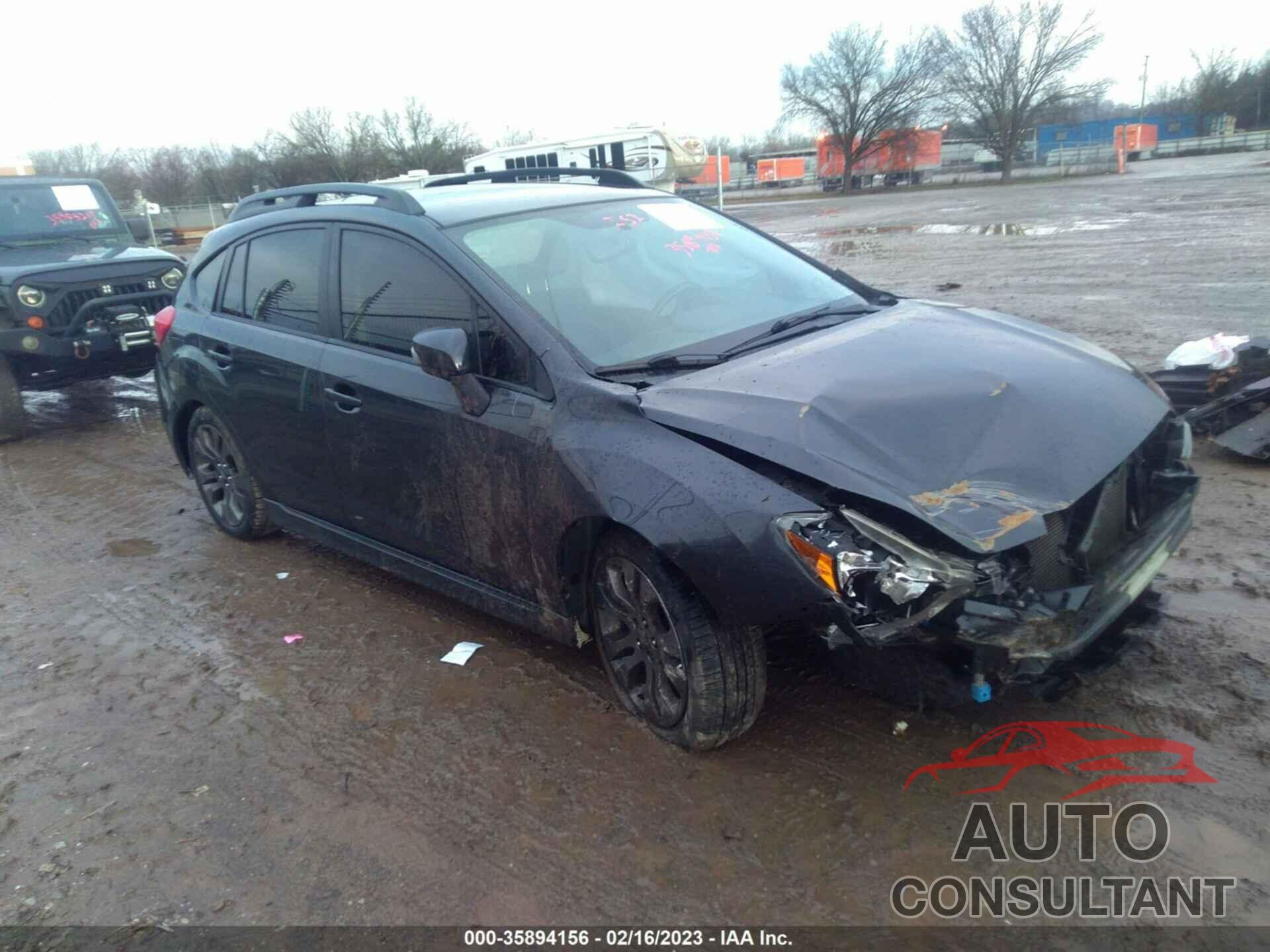 SUBARU IMPREZA WAGON 2016 - JF1GPAP67G8281984