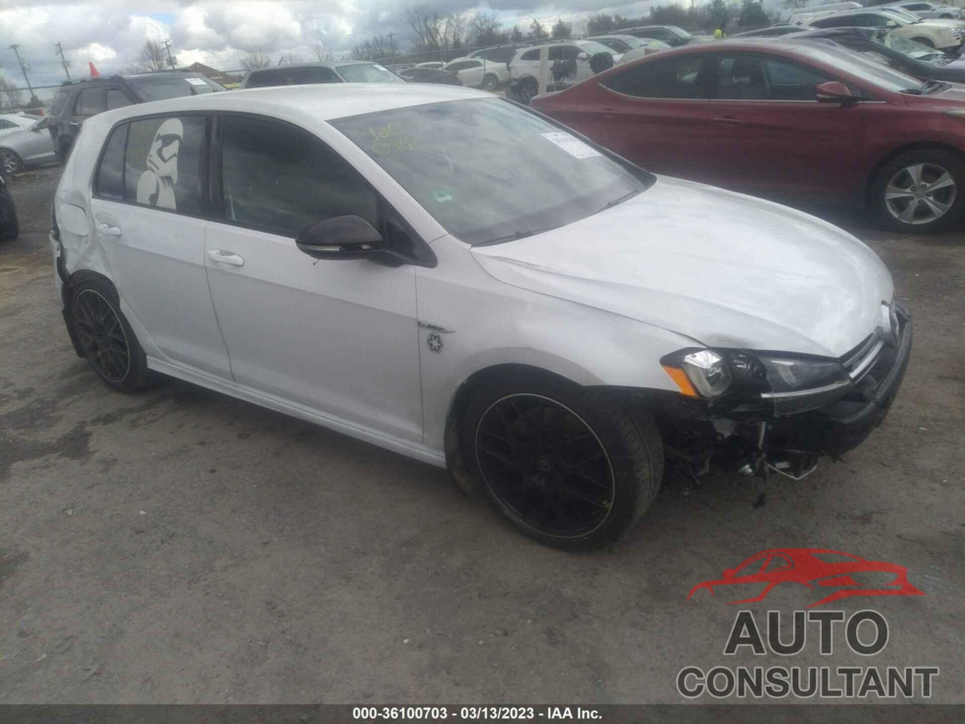VOLKSWAGEN GOLF R 2017 - WVWVF7AU0HW179762