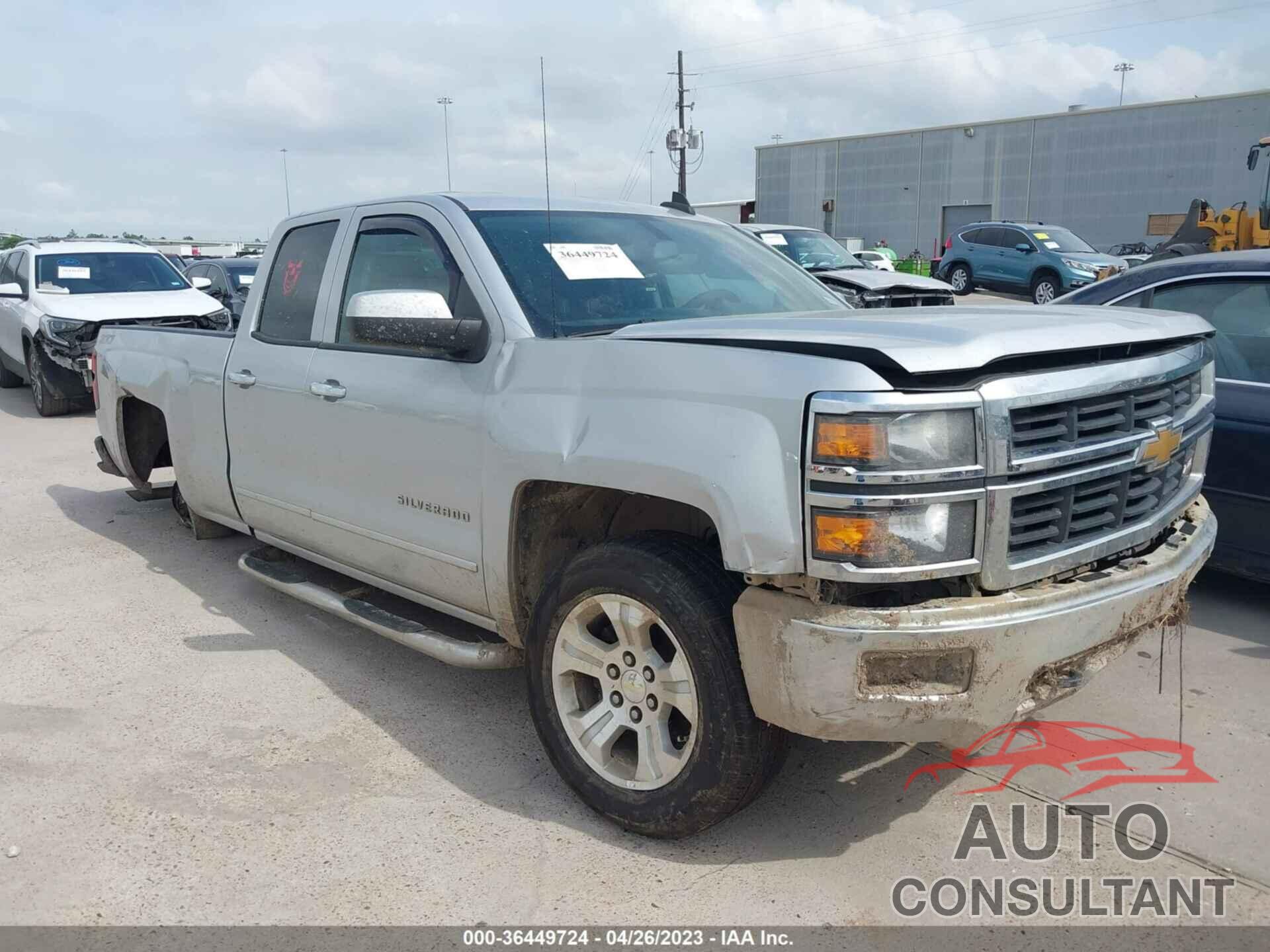 CHEVROLET SILVERADO 1500 2015 - 1GCVKREC9FZ403728