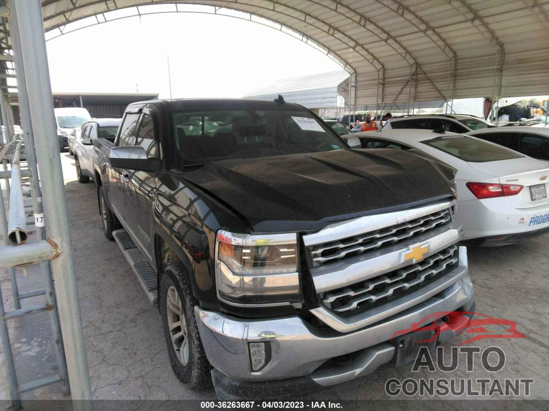 CHEVROLET SILVERADO 1500 2017 - 3GCUKSEC5HG142085