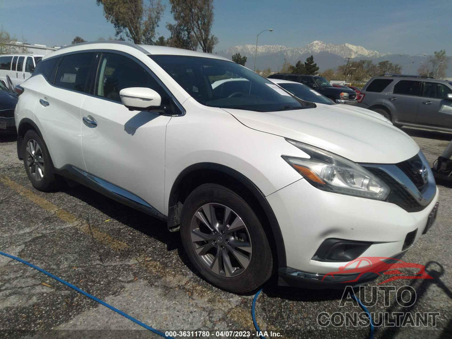 NISSAN MURANO 2015 - 5N1AZ2MG6FN223289