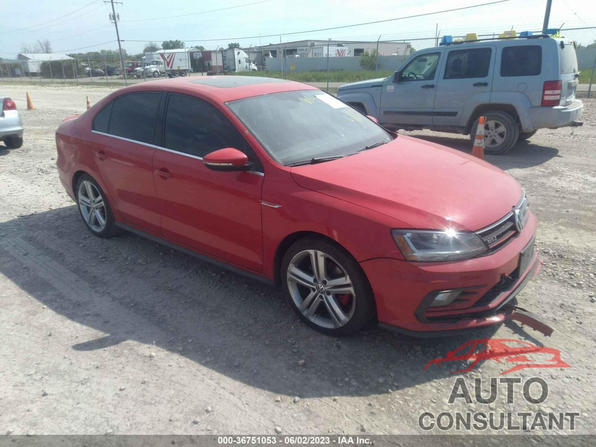 VOLKSWAGEN JETTA 2017 - 3VW5T7AJ4HM262039