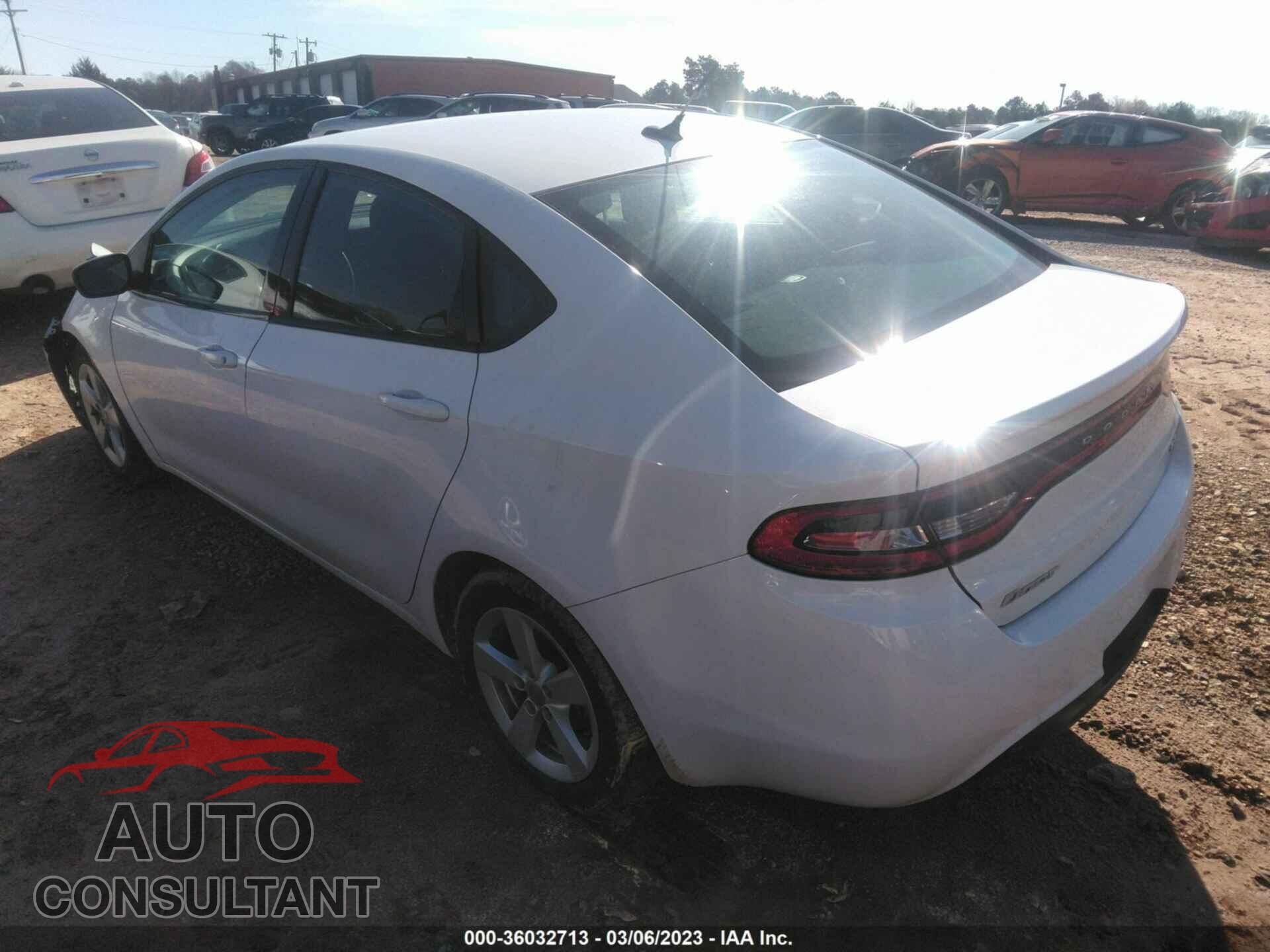 DODGE DART 2015 - 1C3CDFBB2FD265320