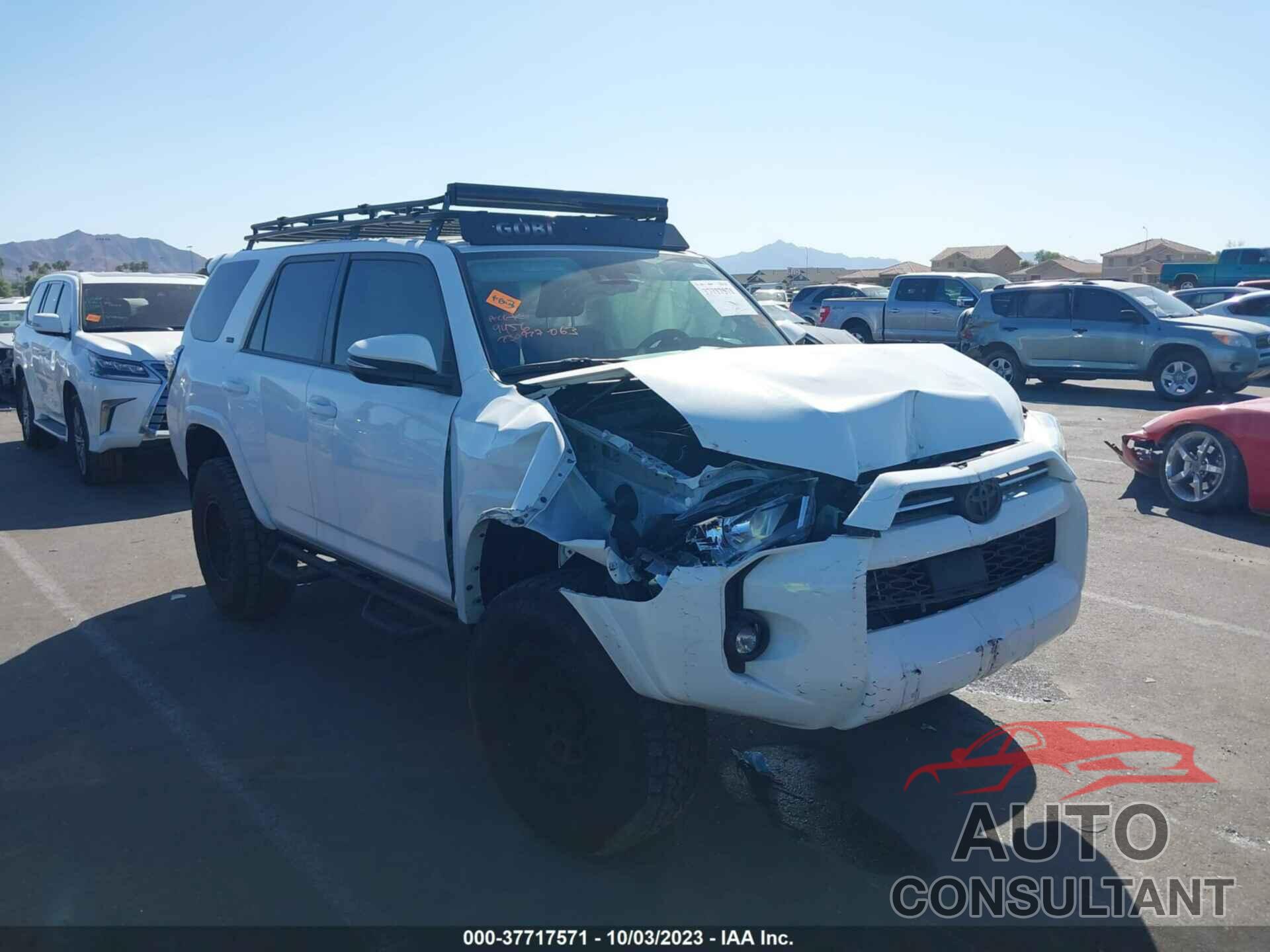 TOYOTA 4RUNNER 2022 - JTENU5JR0N6059456