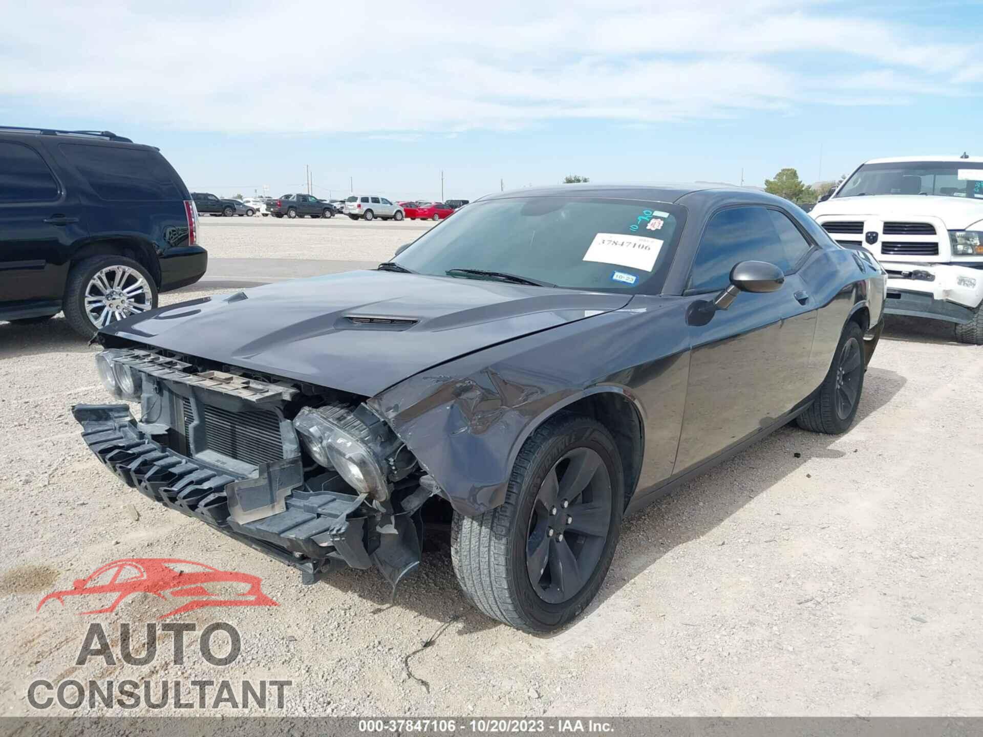 DODGE CHALLENGER 2016 - 2C3CDZAG6GH338109
