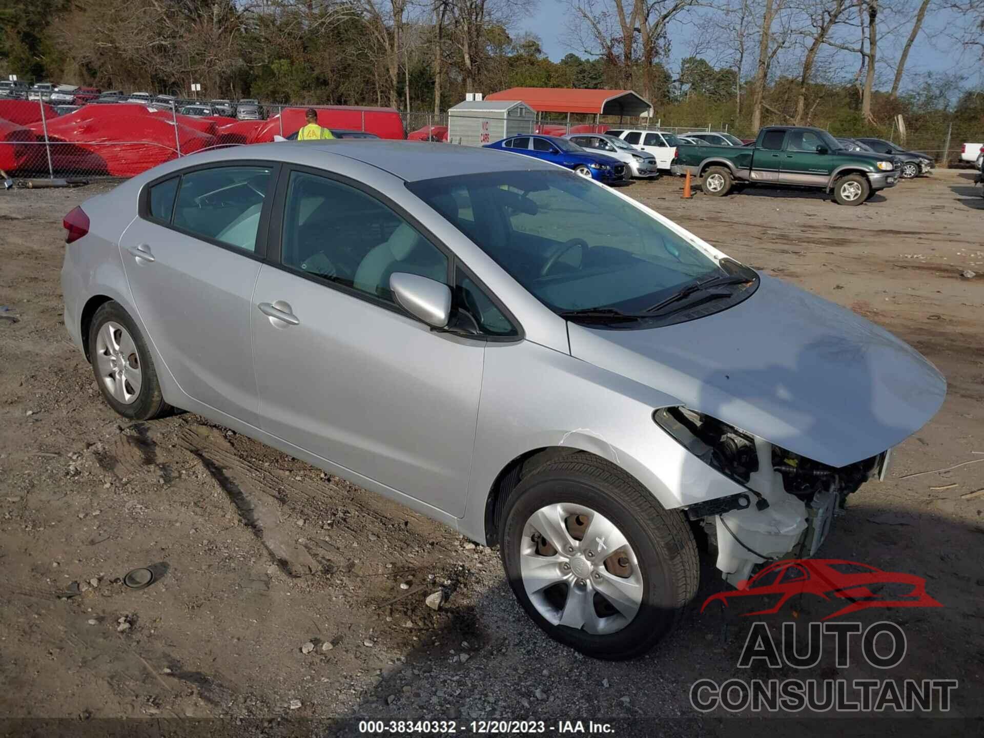 KIA FORTE 2017 - 3KPFL4A72HE053547