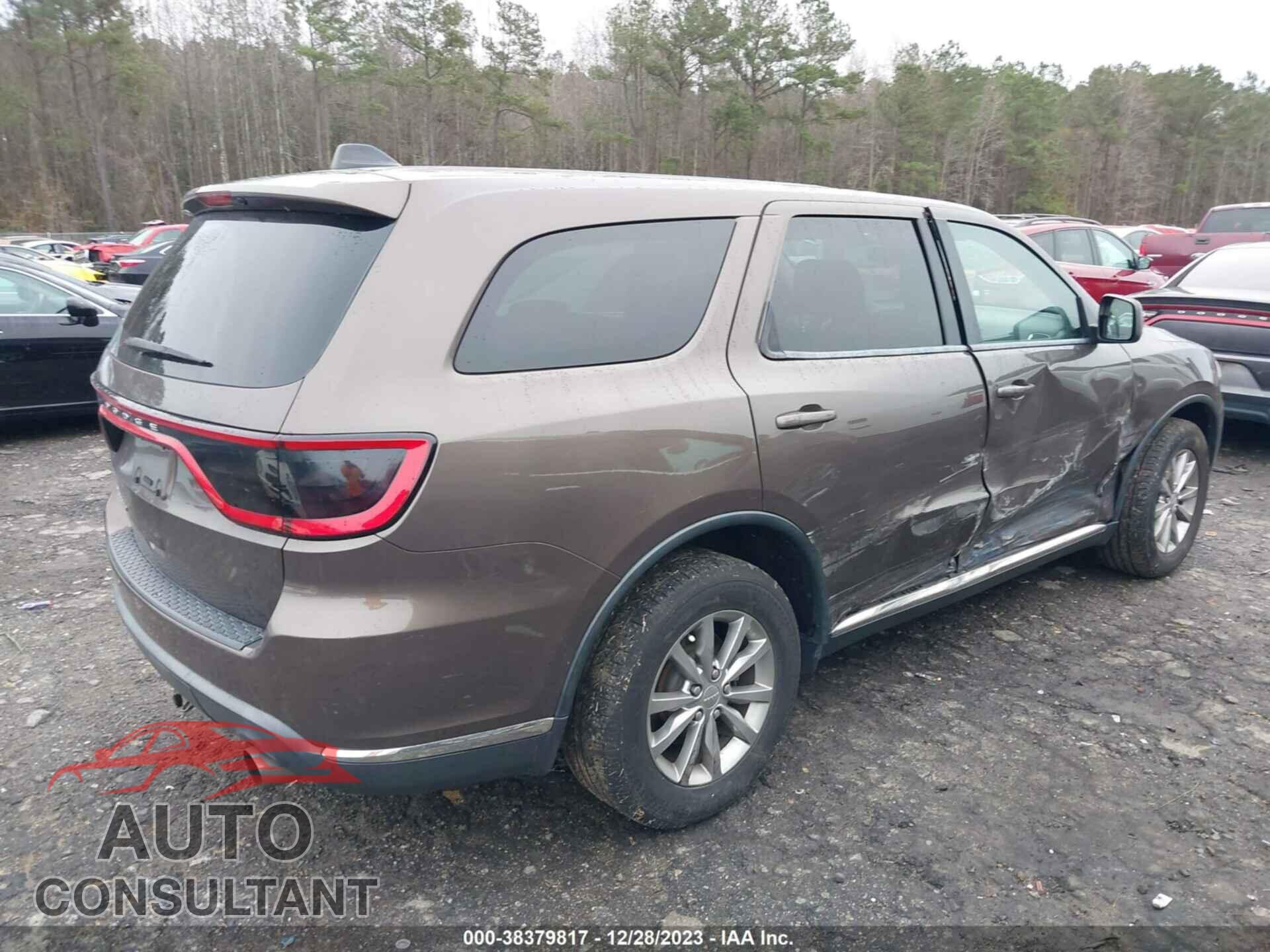 DODGE DURANGO 2017 - 1C4RDHAG6HC745948
