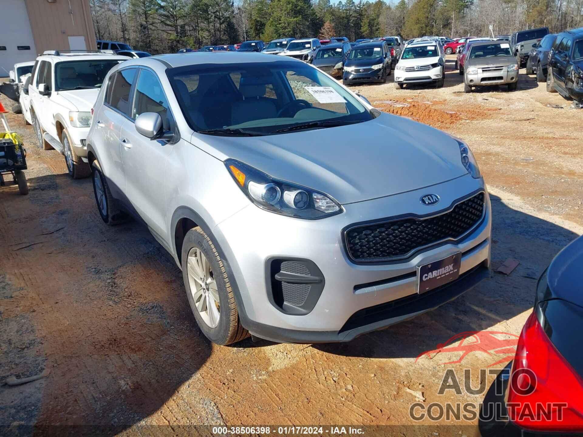 KIA SPORTAGE 2017 - KNDPM3AC9H7031747