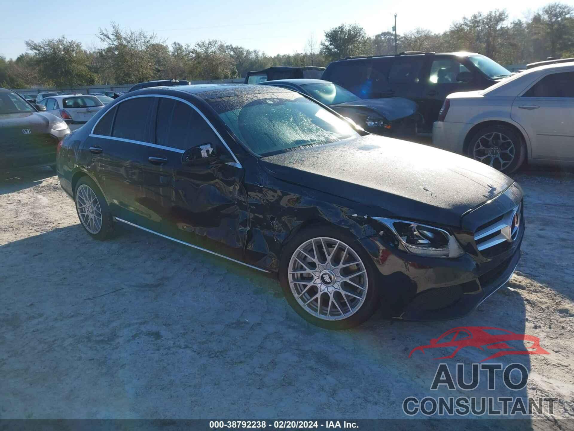 MERCEDES-BENZ C 300 2017 - WDDWF4JB1HR260680