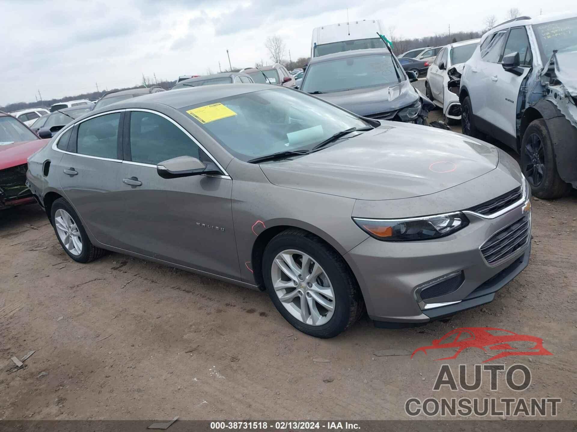 CHEVROLET MALIBU 2017 - 1G1ZE5ST3HF211823