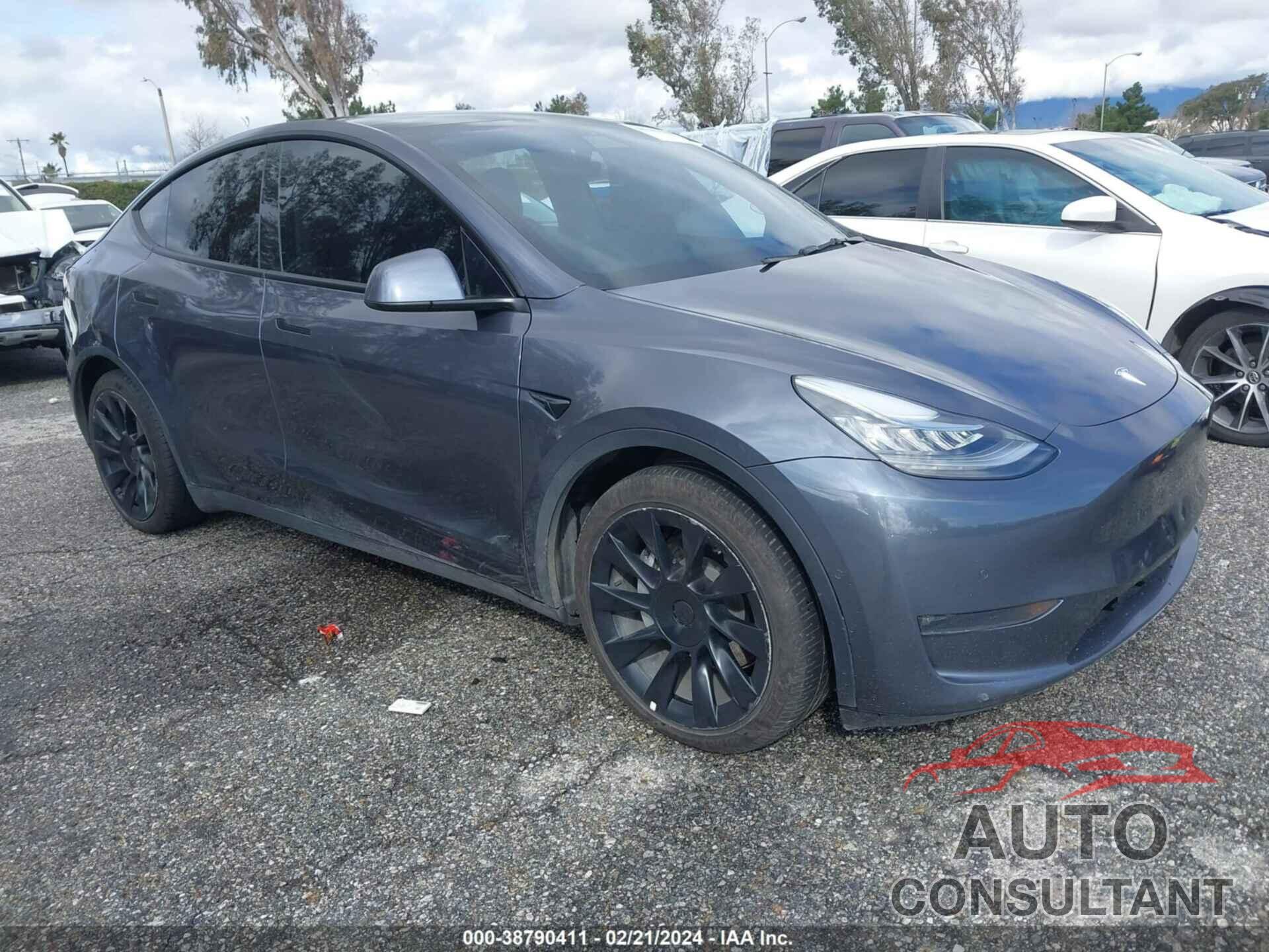 TESLA MODEL Y 2021 - 5YJYGDEEXMF161196