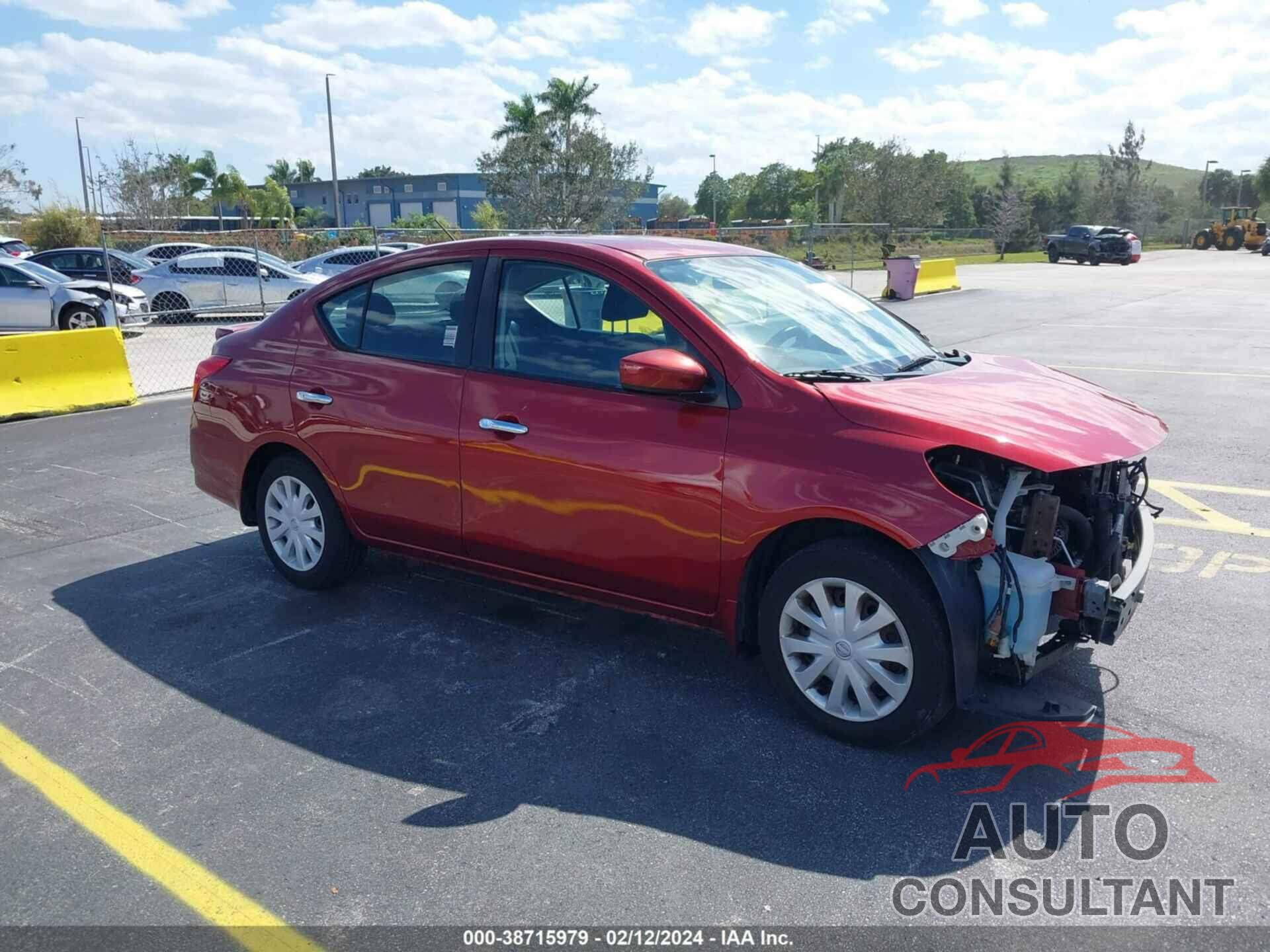 NISSAN VERSA 2018 - 3N1CN7AP6JL862746