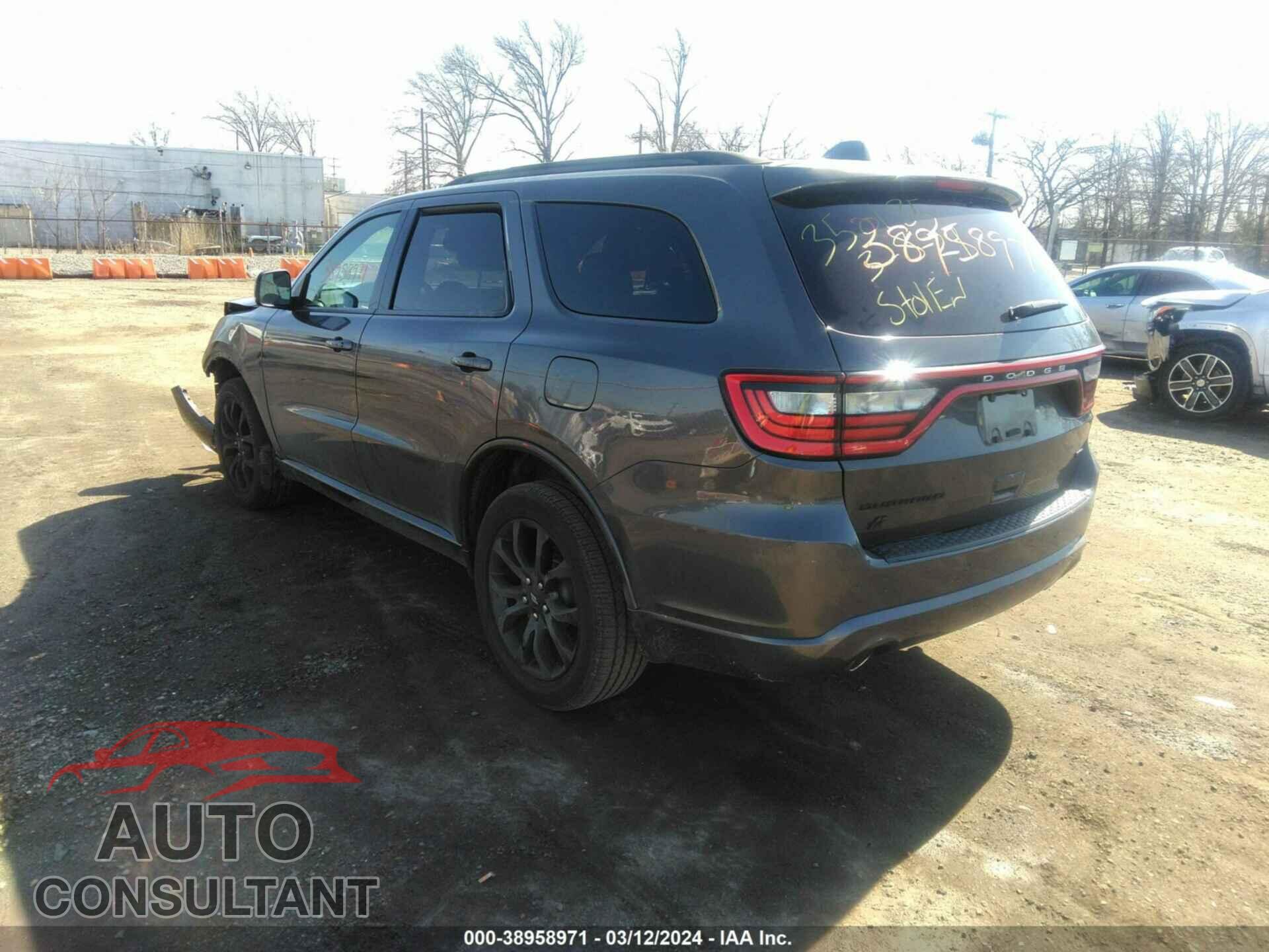 DODGE DURANGO 2019 - 1C4RDJDG5KC526151