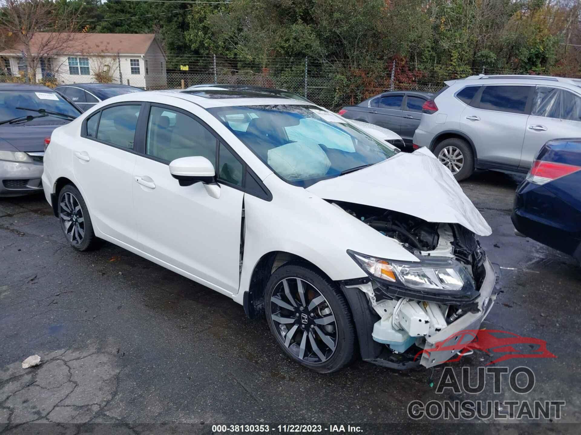 HONDA CIVIC 2015 - 19XFB2F98FE025007