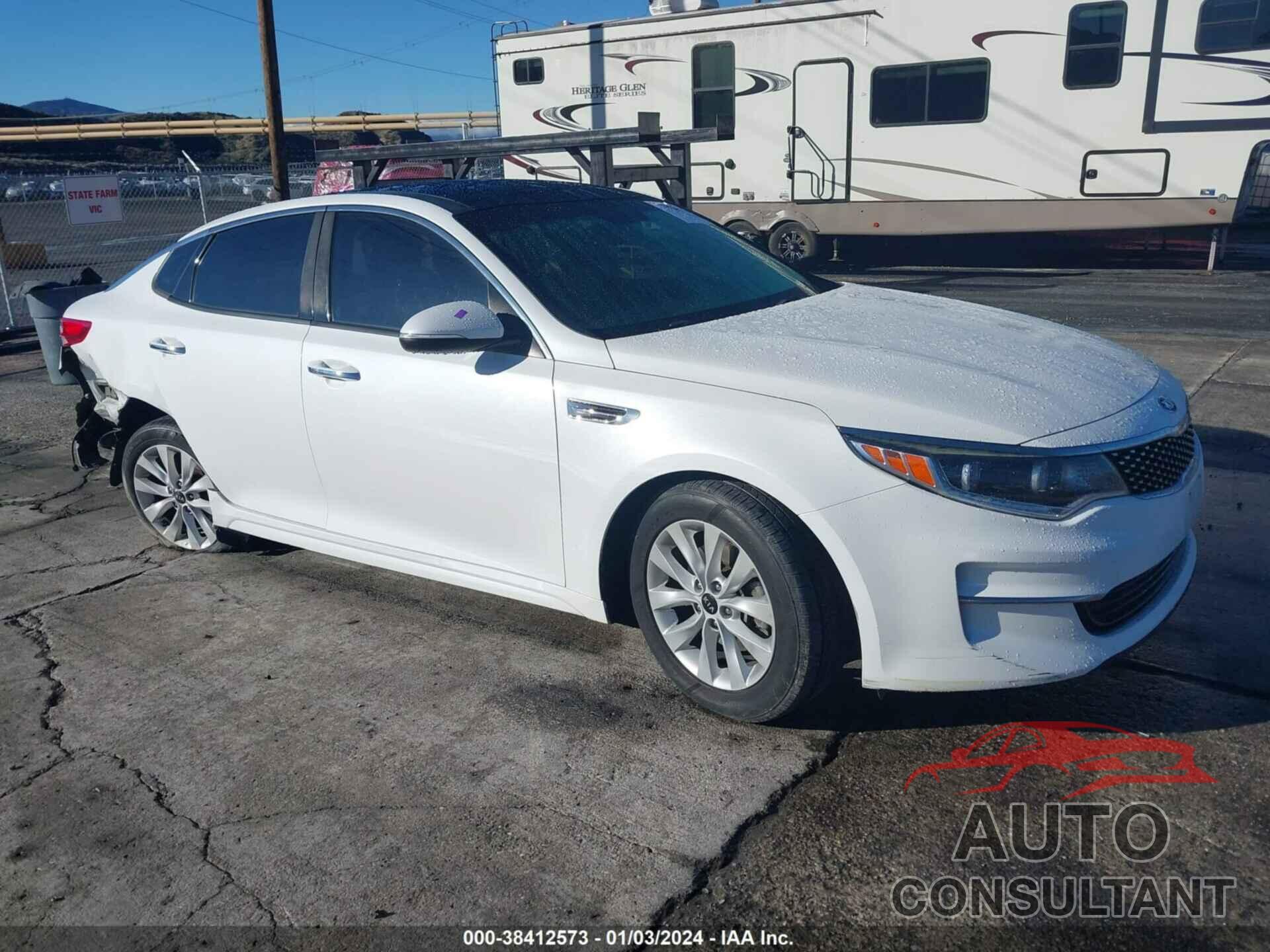 KIA OPTIMA 2016 - 5XXGU4L39GG039162