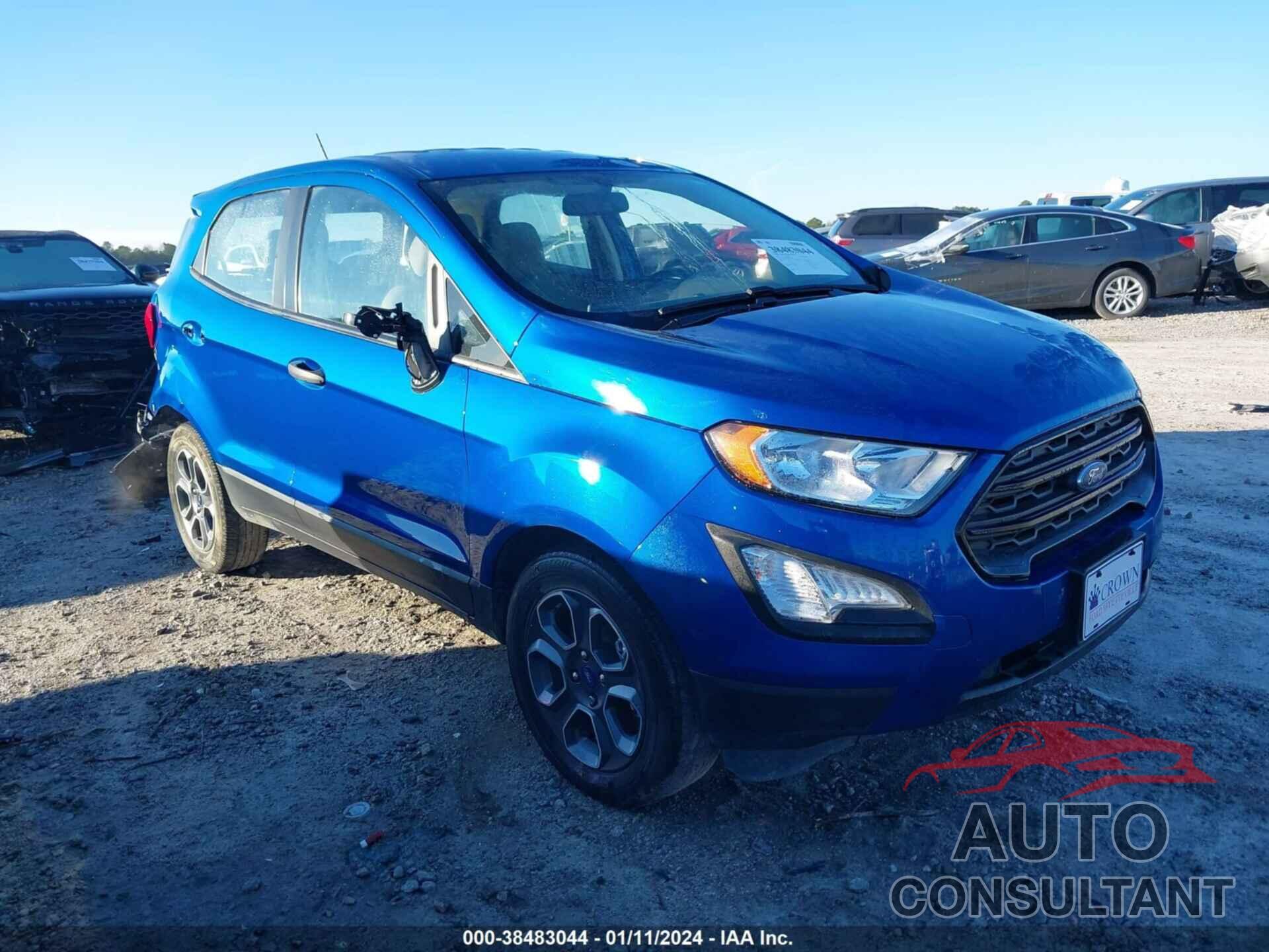 FORD ECOSPORT 2021 - MAJ3S2FE3MC436034