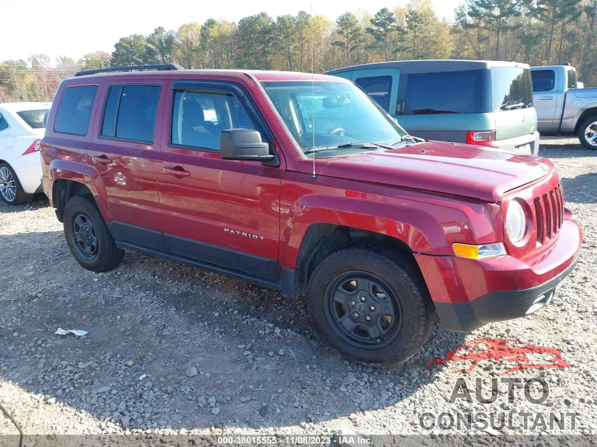 JEEP PATRIOT 2016 - 1C4NJPBA0GD676145