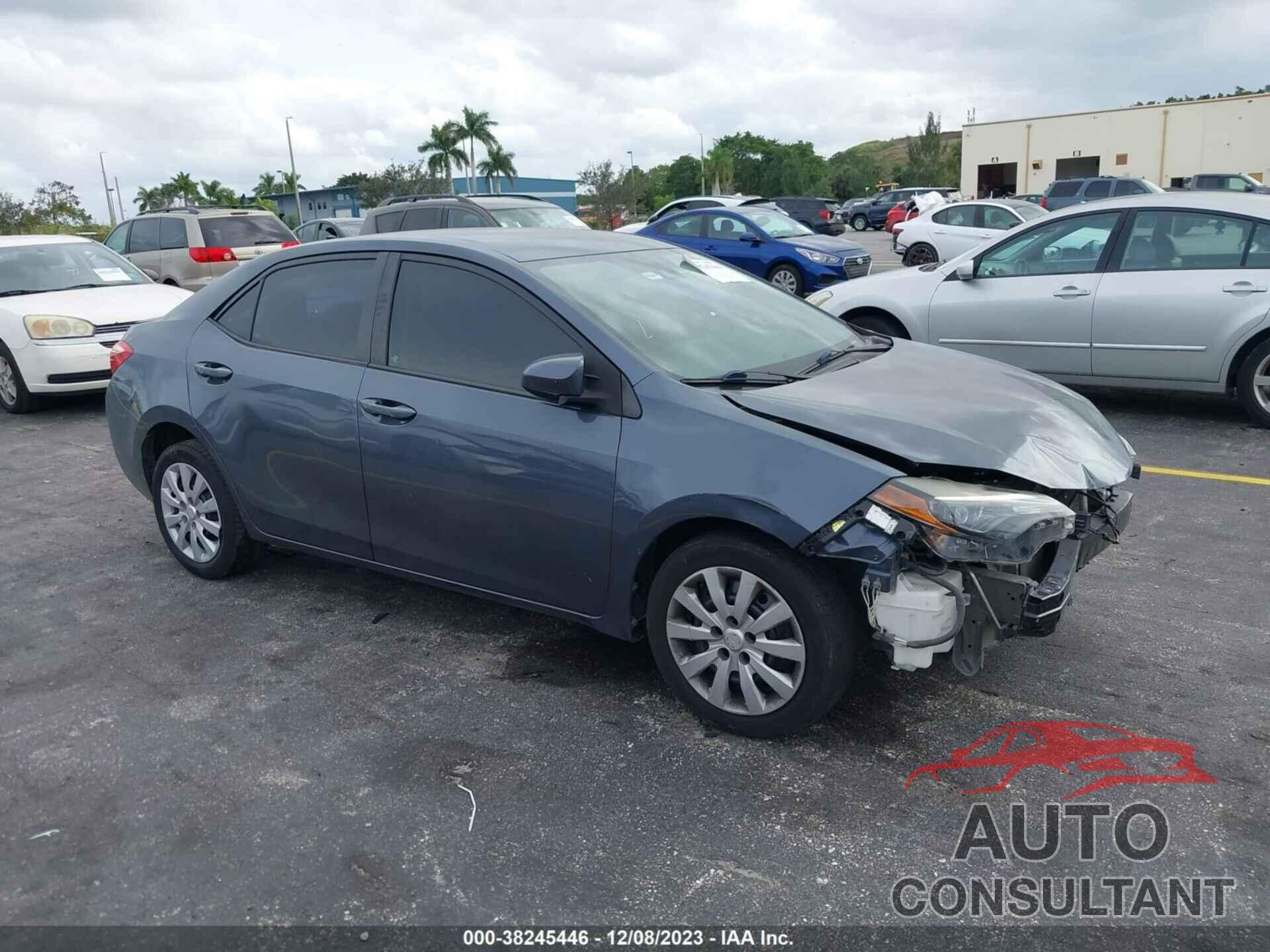 TOYOTA COROLLA 2017 - 5YFBURHE8HP669605