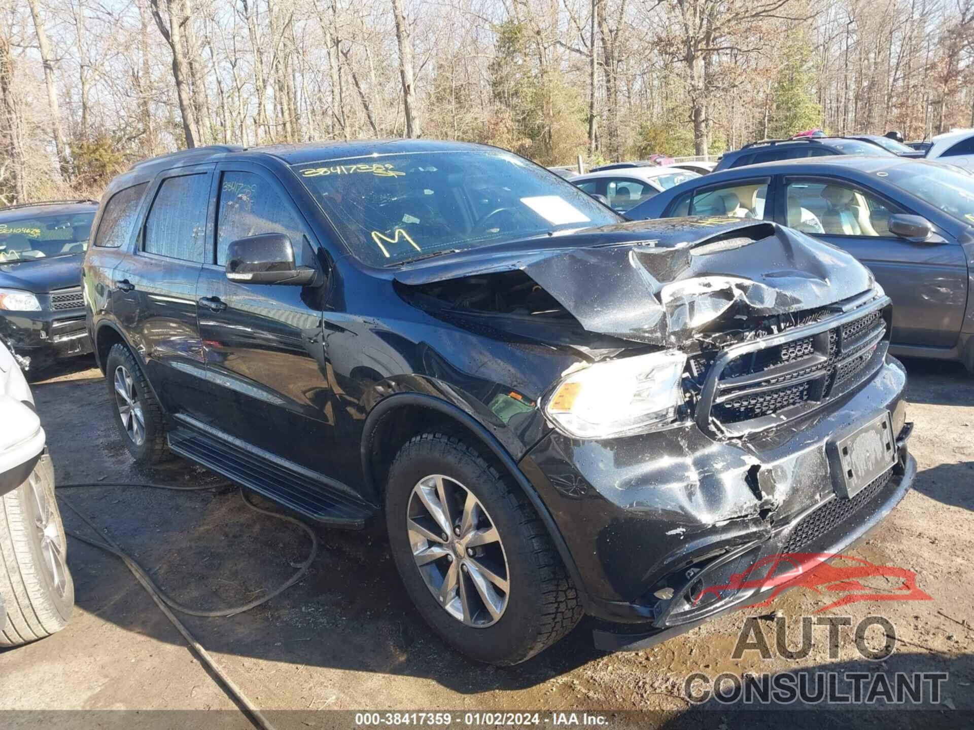DODGE DURANGO 2016 - 1C4RDJDGXGC360264