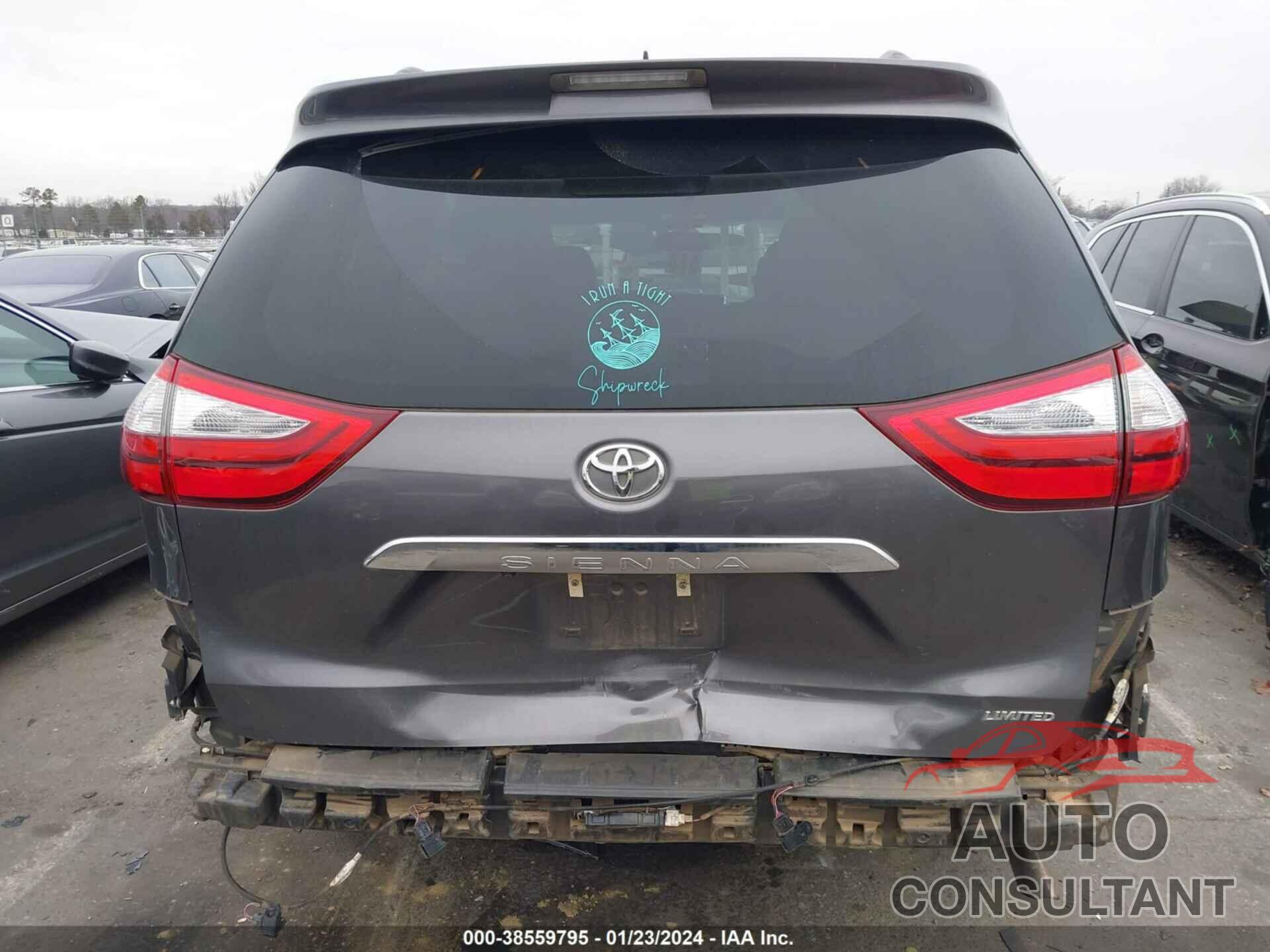 TOYOTA SIENNA 2017 - 5TDYZ3DC6HS848231