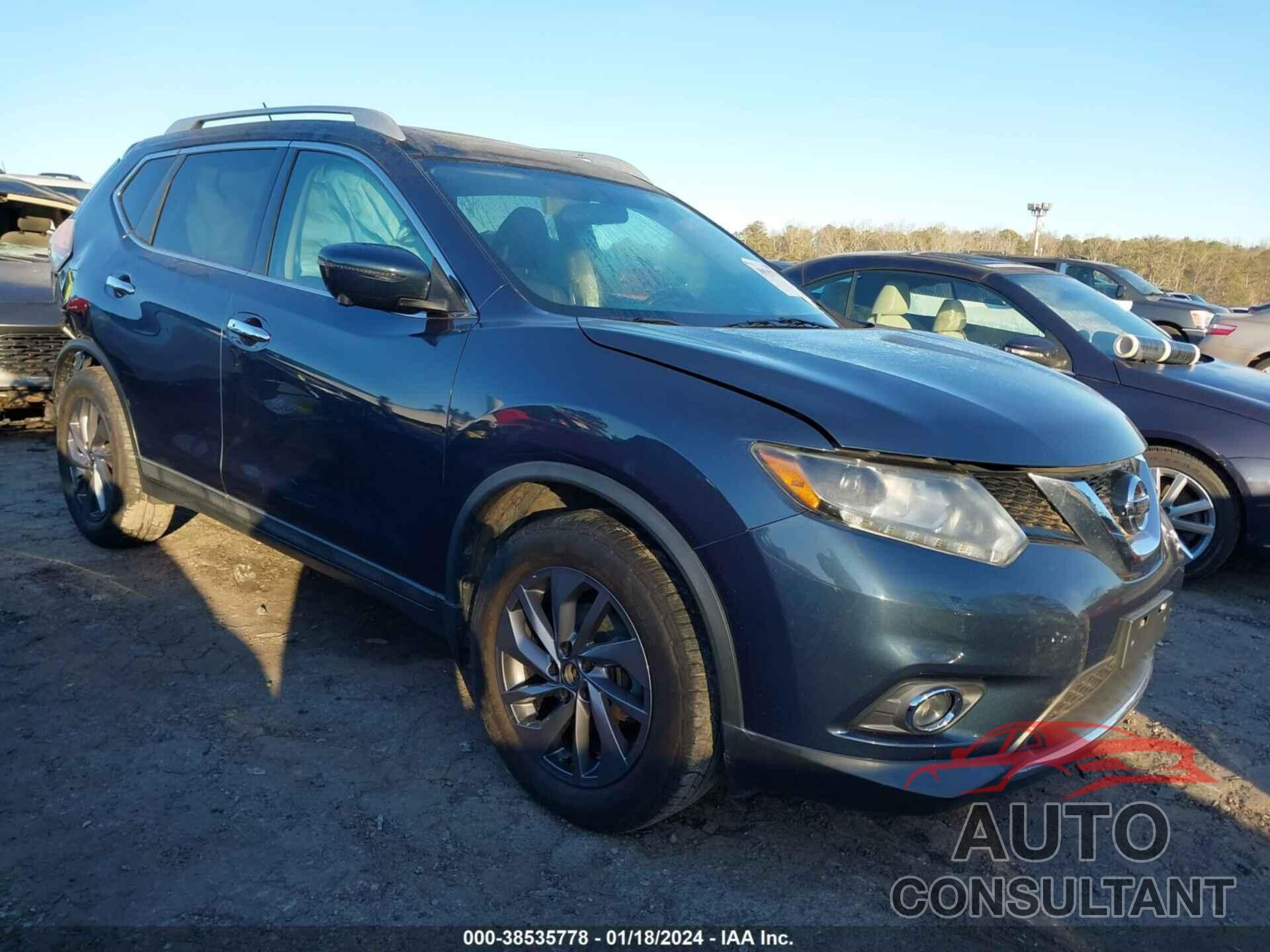 NISSAN ROGUE 2016 - 5N1AT2MT3GC865173