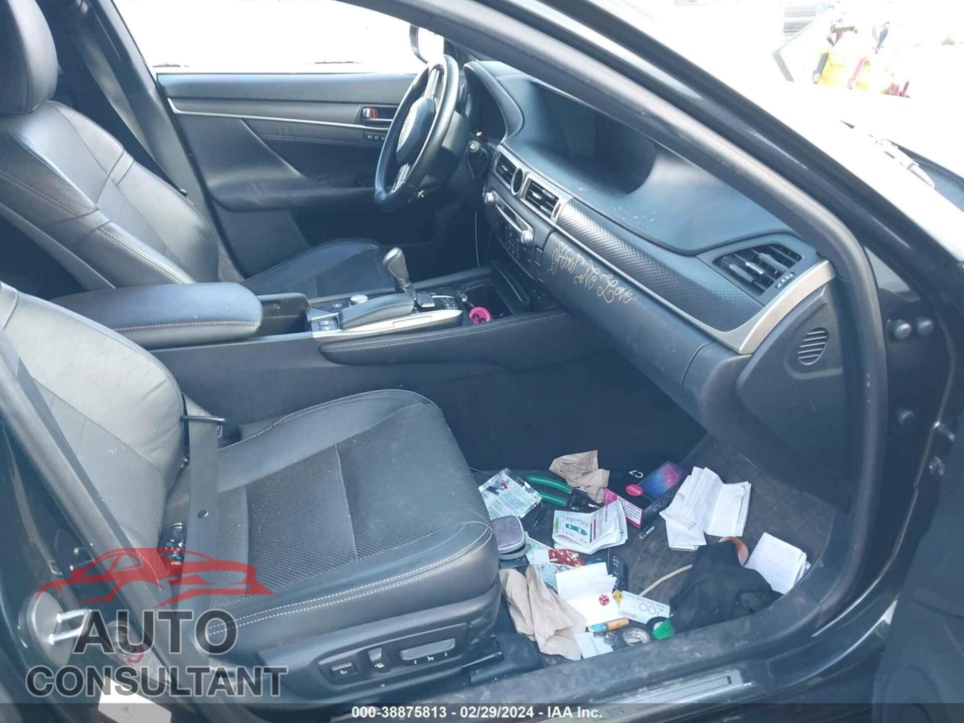 LEXUS GS 2016 - JTHBZ1BL0GA007562