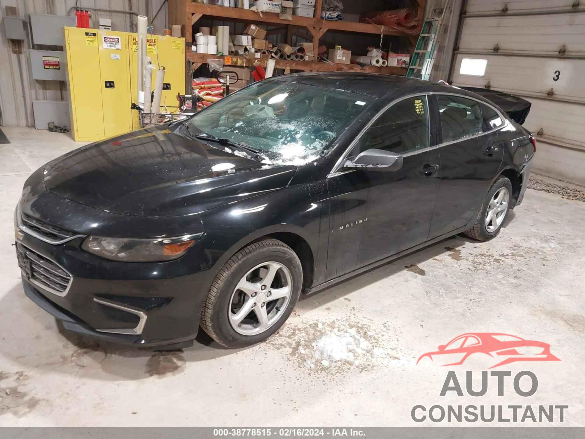 CHEVROLET MALIBU 2017 - 1G1ZB5ST3HF125887