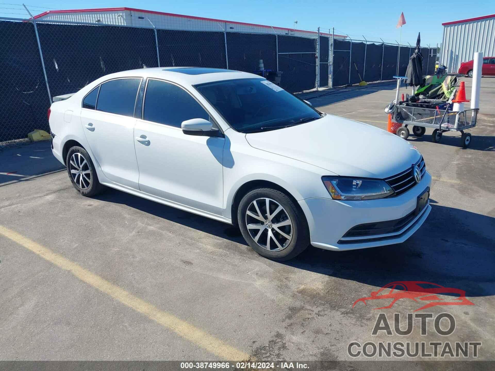 VOLKSWAGEN JETTA 2017 - 3VWDB7AJ6HM385372