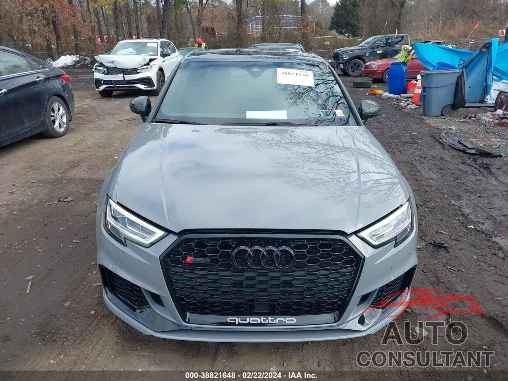 AUDI RS 3 2018 - WUABWGFF5J1903545