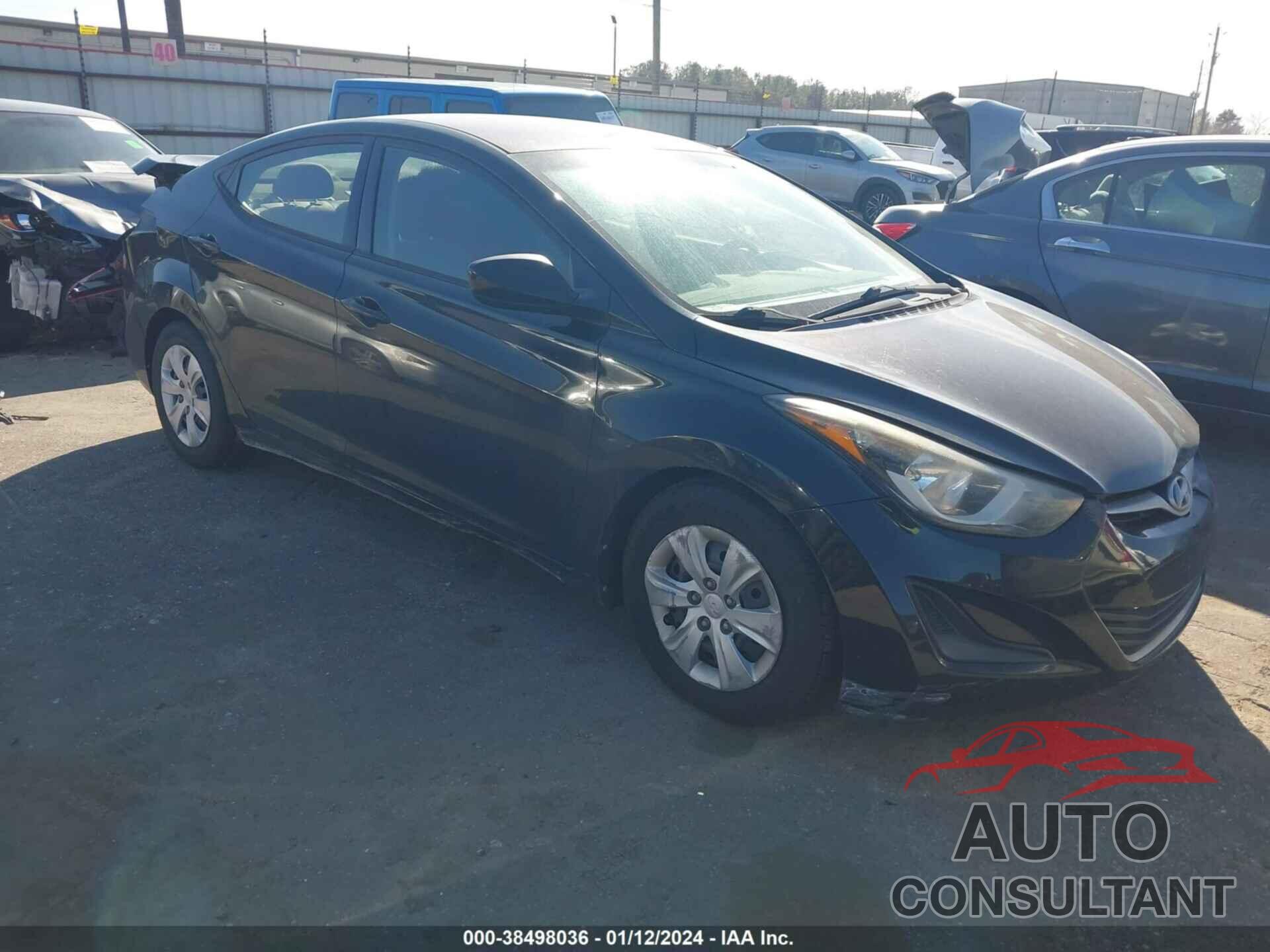 HYUNDAI ELANTRA 2016 - 5NPDH4AEXGH662984