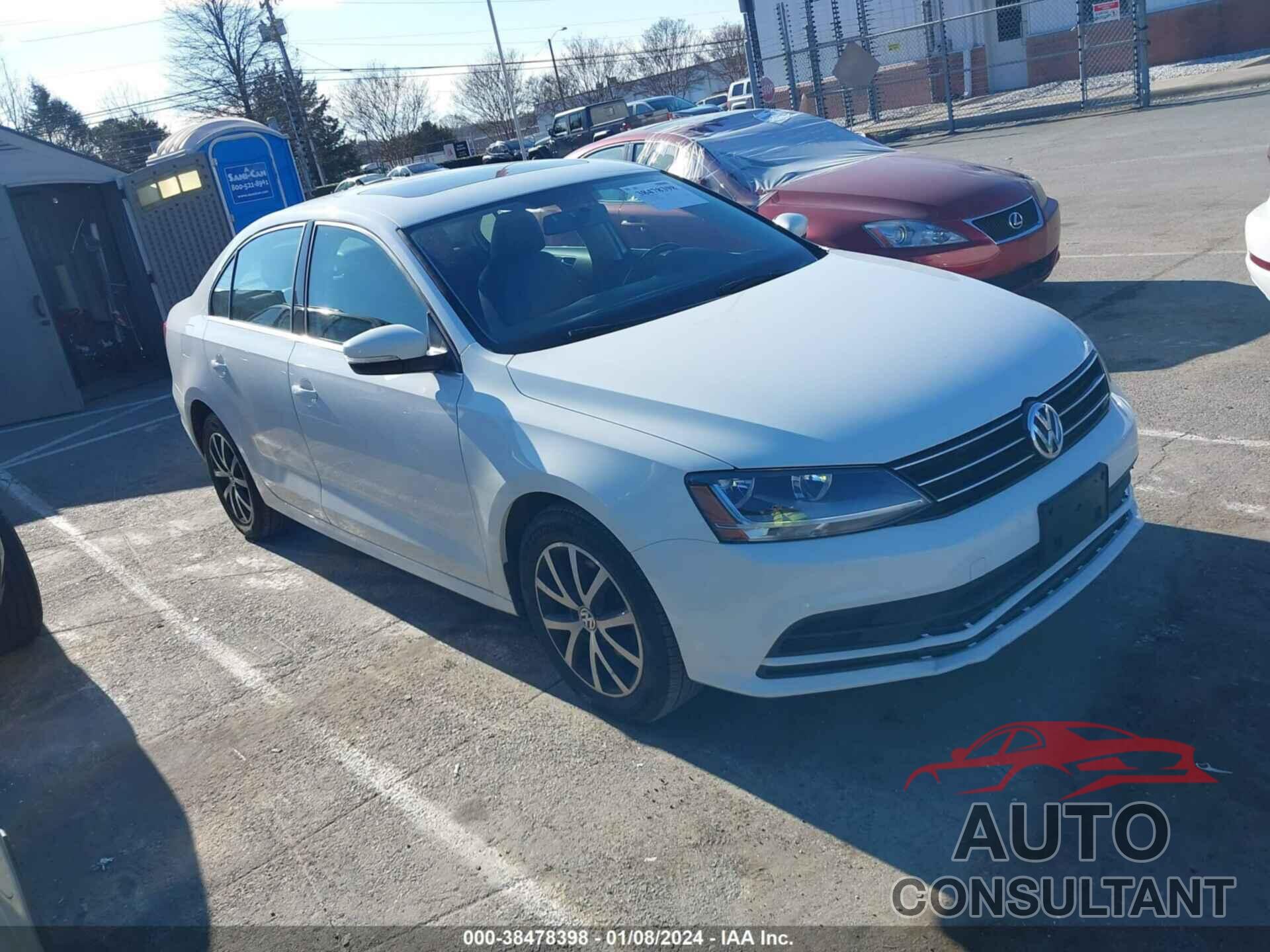 VOLKSWAGEN JETTA 2017 - 3VWDB7AJ0HM329606