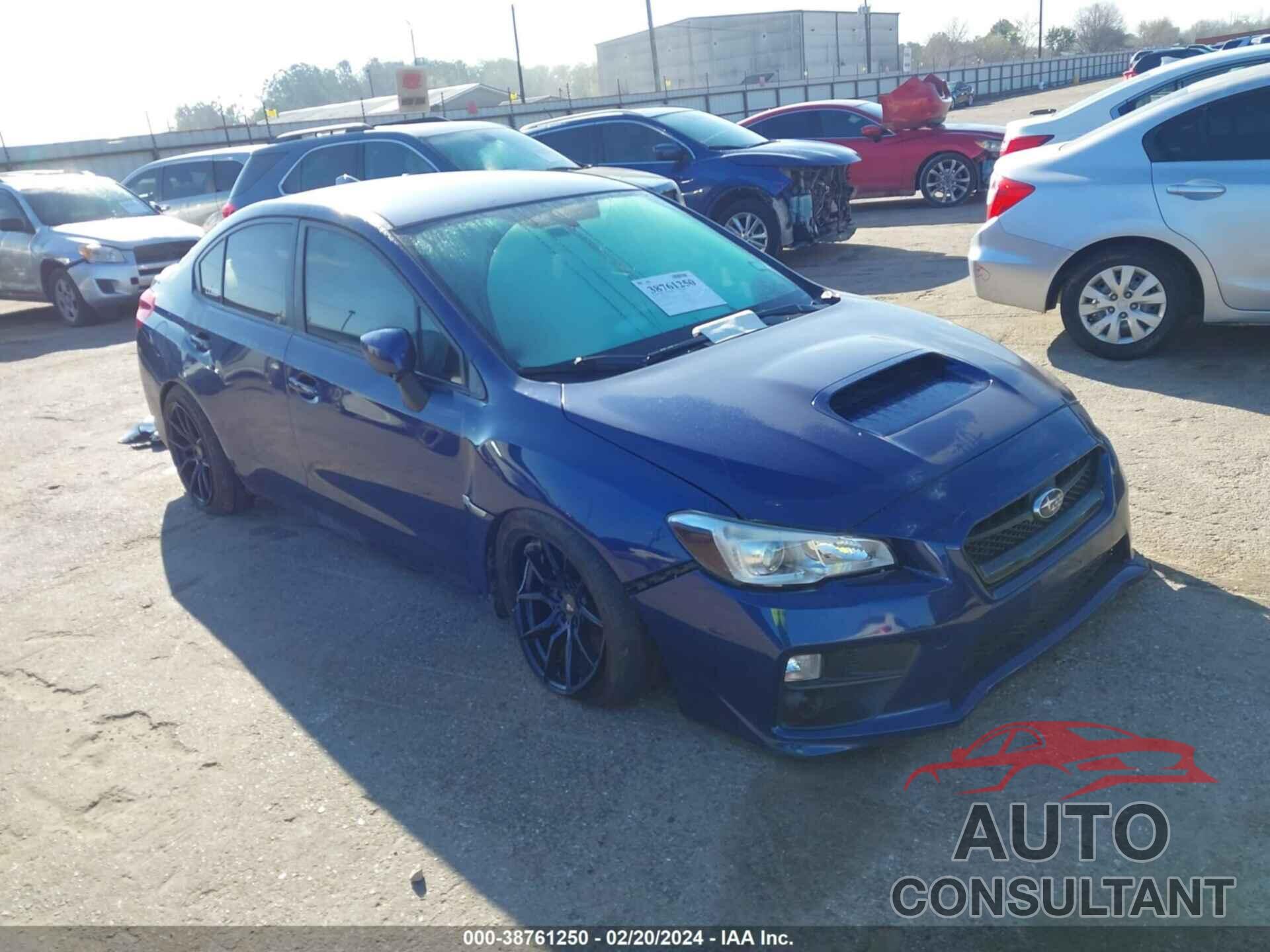 SUBARU WRX 2017 - JF1VA1B60H9839217