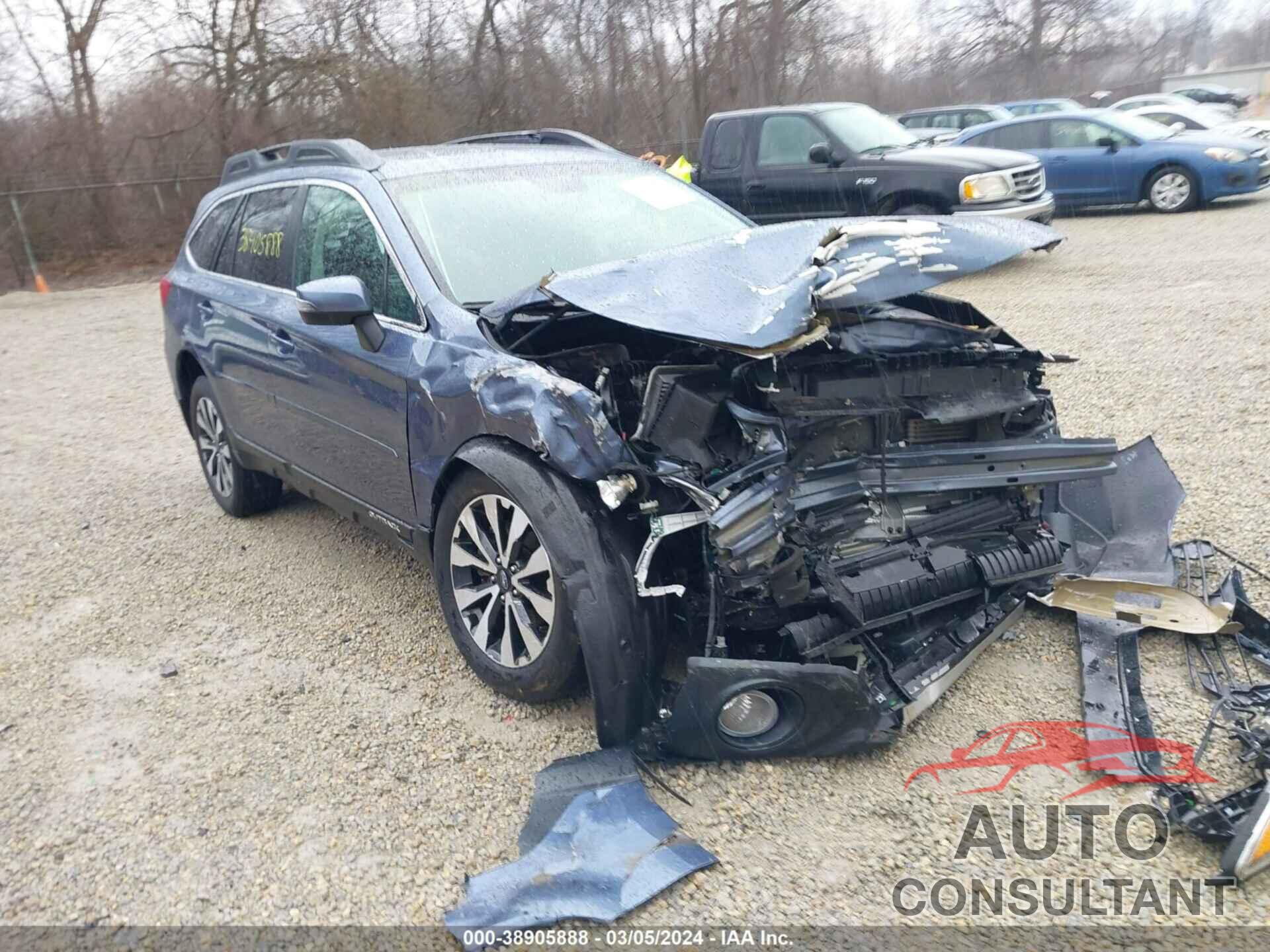 SUBARU OUTBACK 2016 - 4S4BSBNCXG3350354