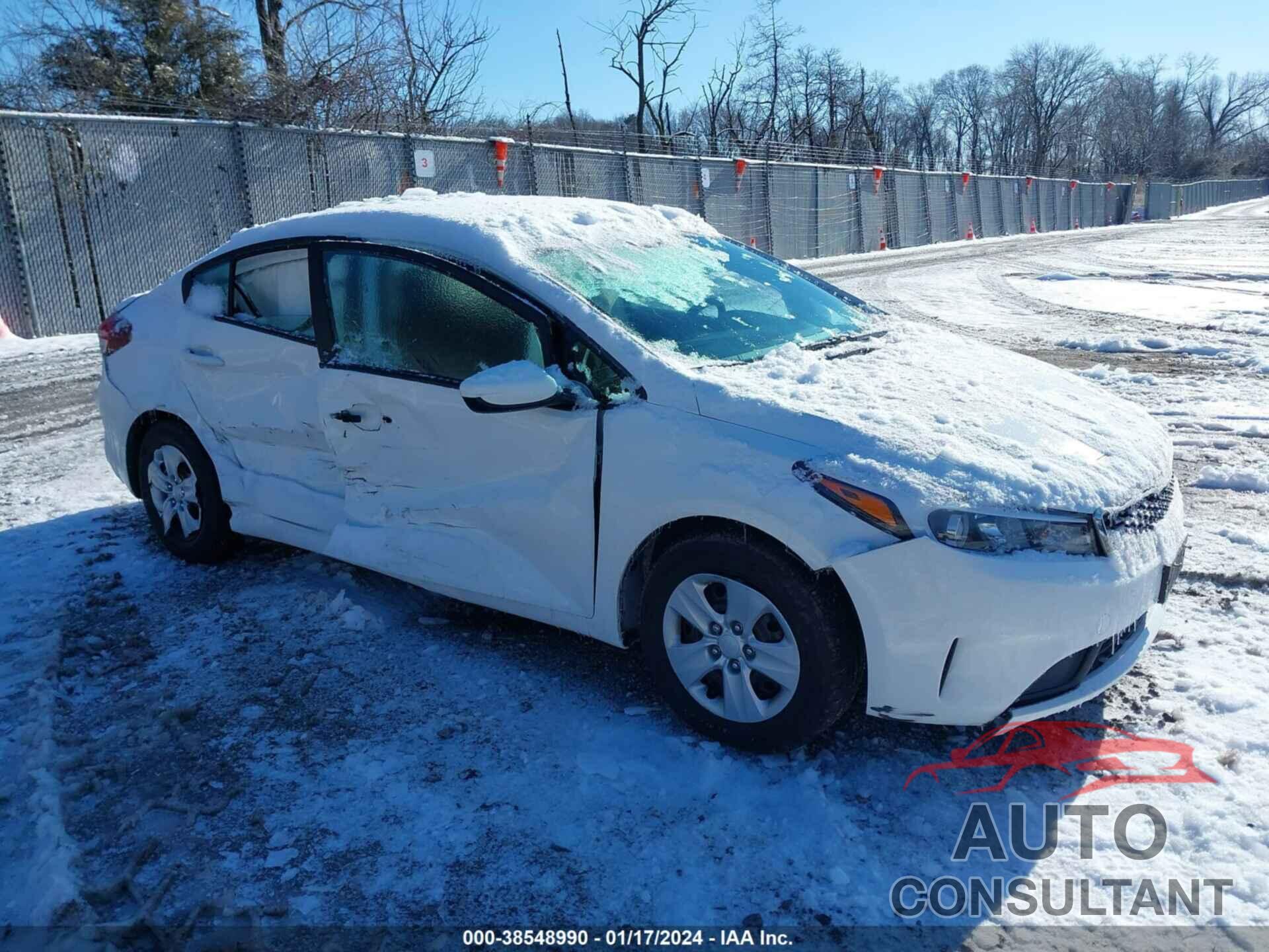 KIA FORTE 2017 - 3KPFK4A72HE060274