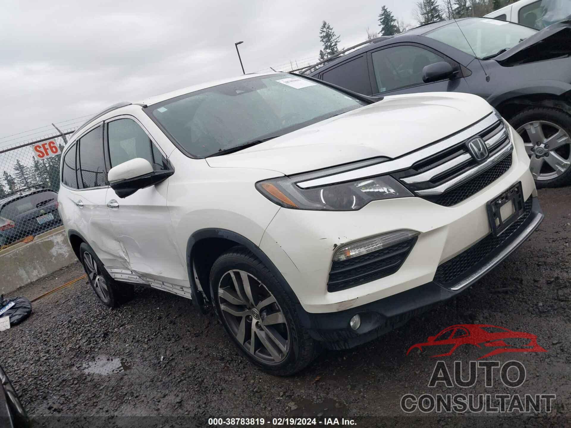 HONDA PILOT 2017 - 5FNYF6H94HB035080