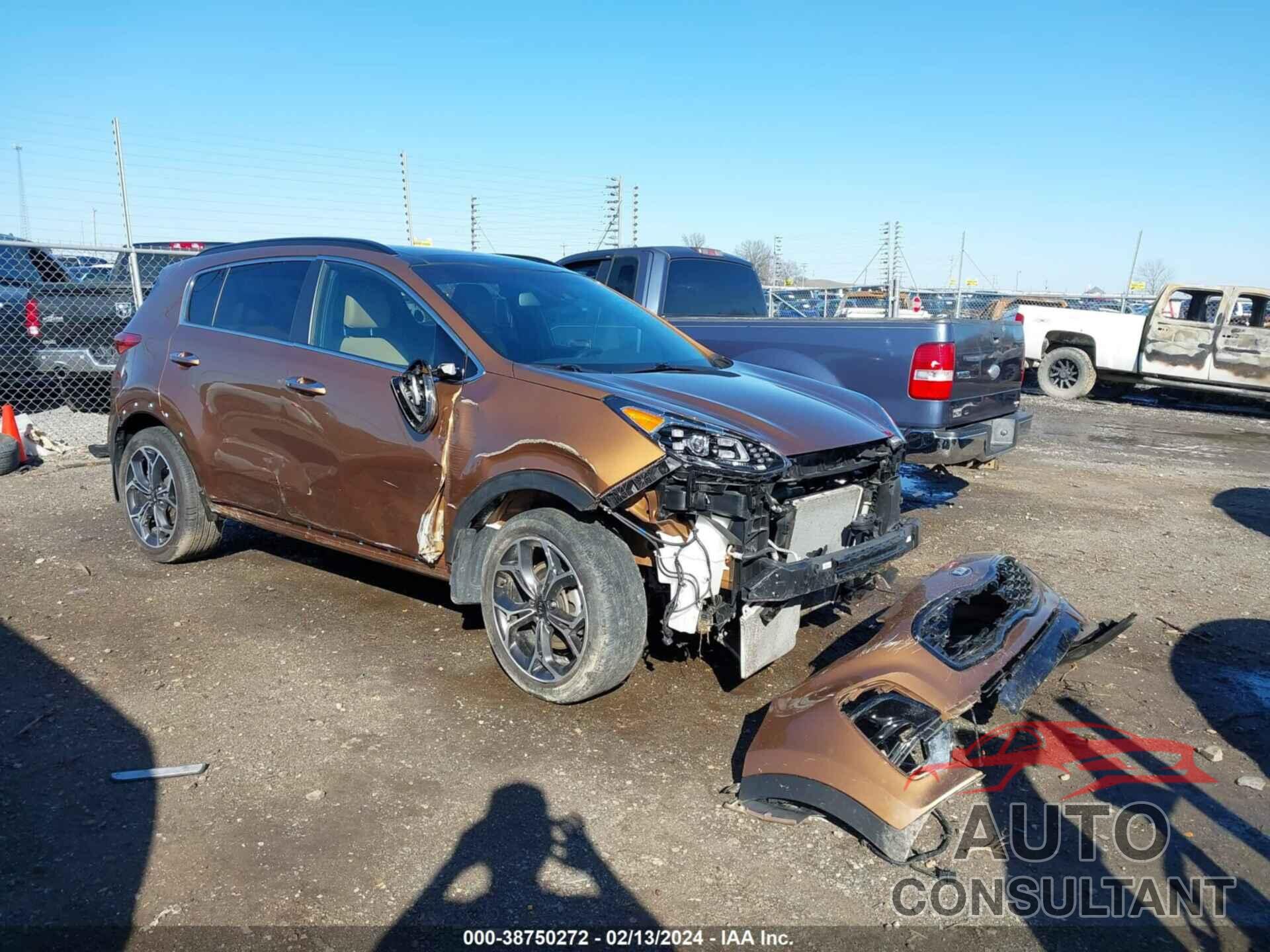 KIA SPORTAGE 2020 - KNDPR3A69L7655407