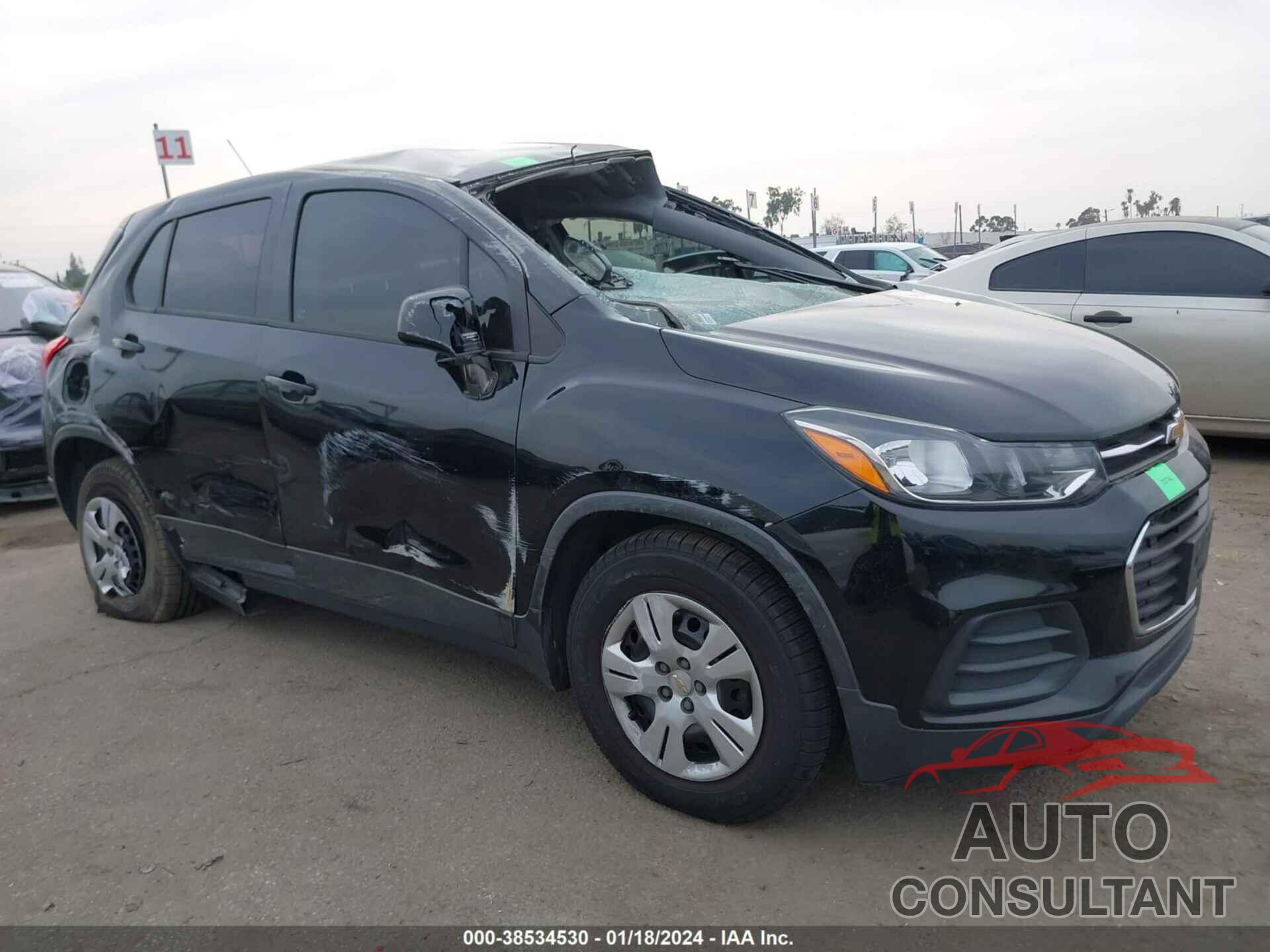 CHEVROLET TRAX 2018 - 3GNCJKSB2JL284022