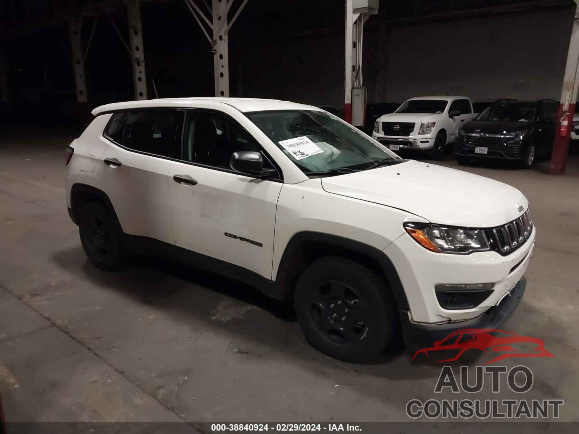 JEEP COMPASS 2018 - 3C4NJCABXJT151761