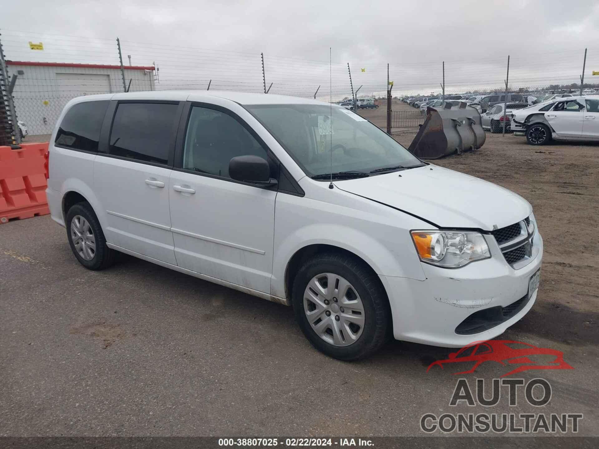 DODGE GRAND CARAVAN 2017 - 2C4RDGBG6HR835178