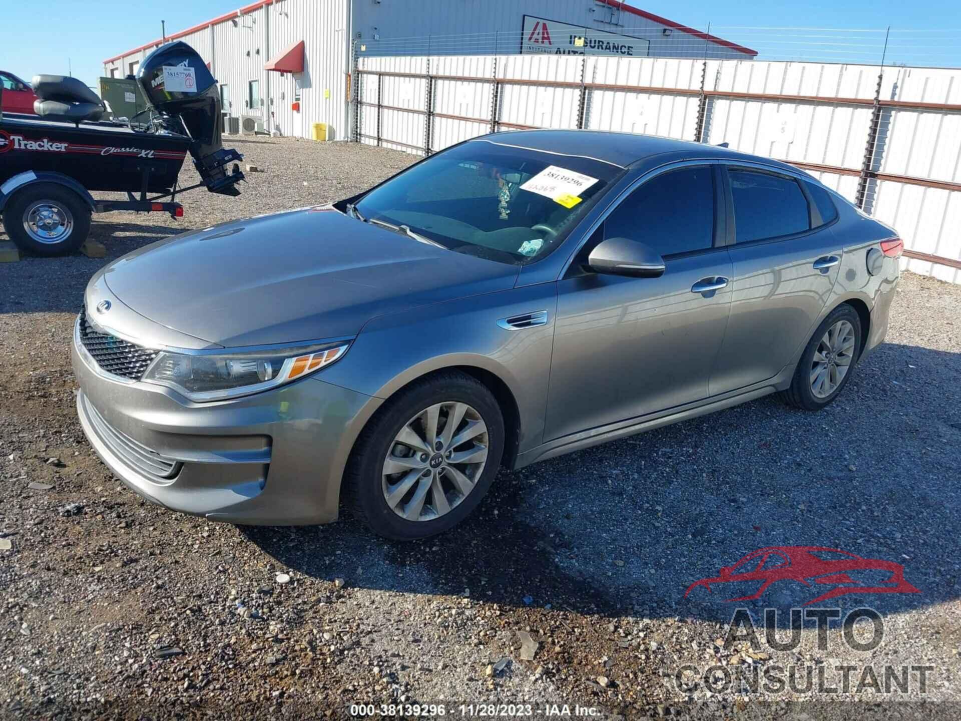 KIA OPTIMA 2016 - 5XXGT4L36GG002007