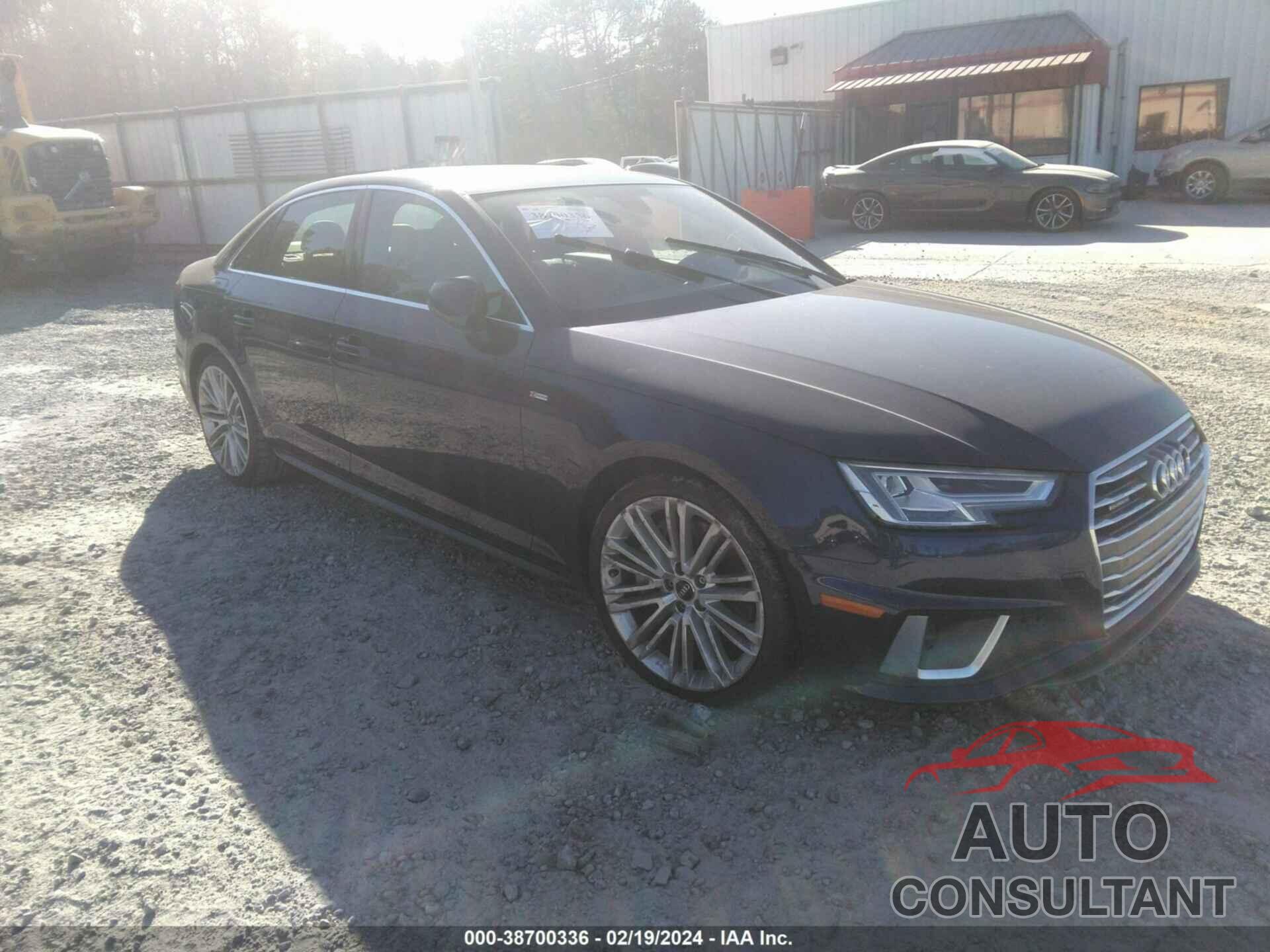 AUDI A4 2019 - WAUENAF45KA057635