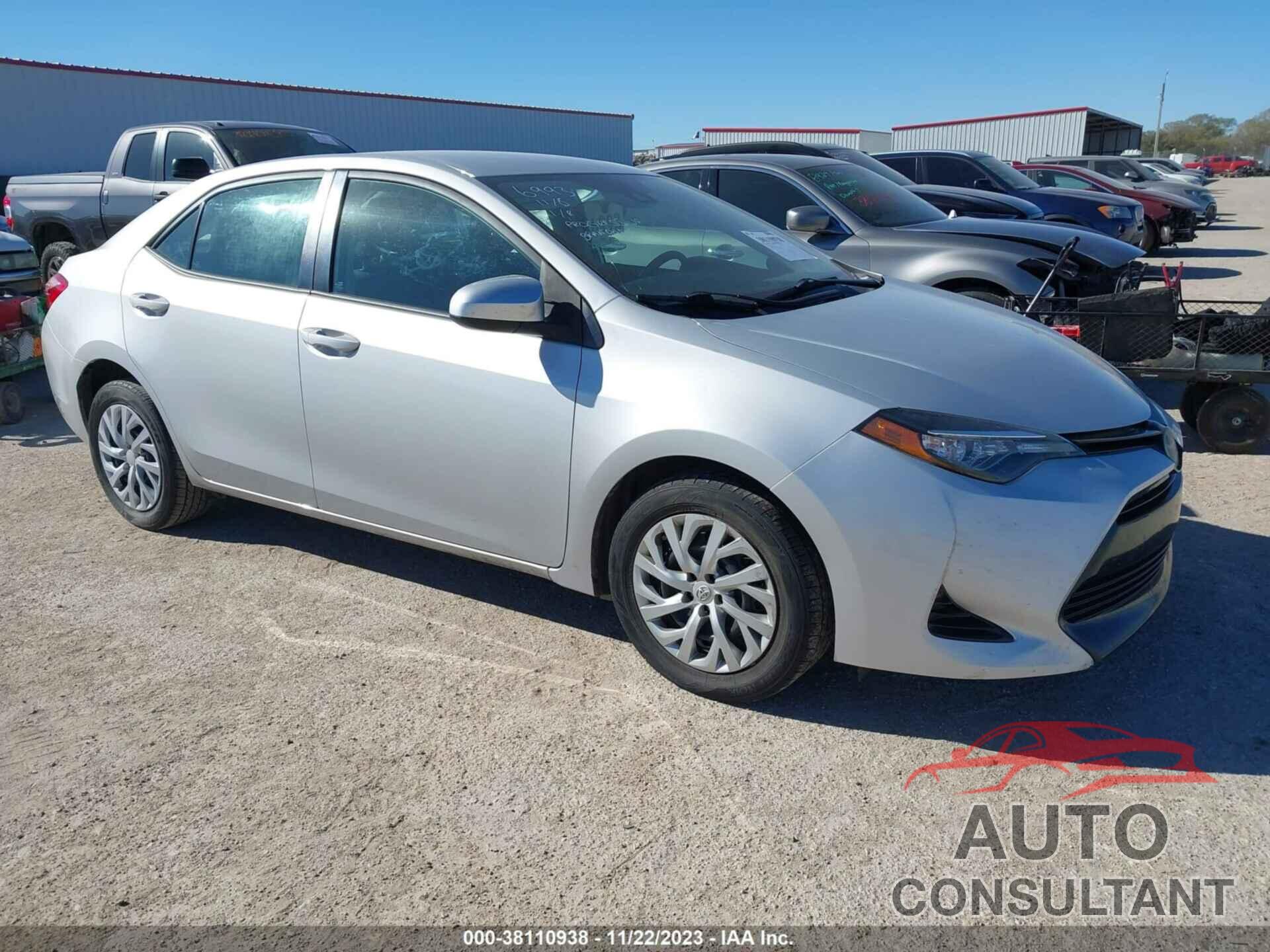 TOYOTA COROLLA 2017 - 2T1BURHE4HC849924
