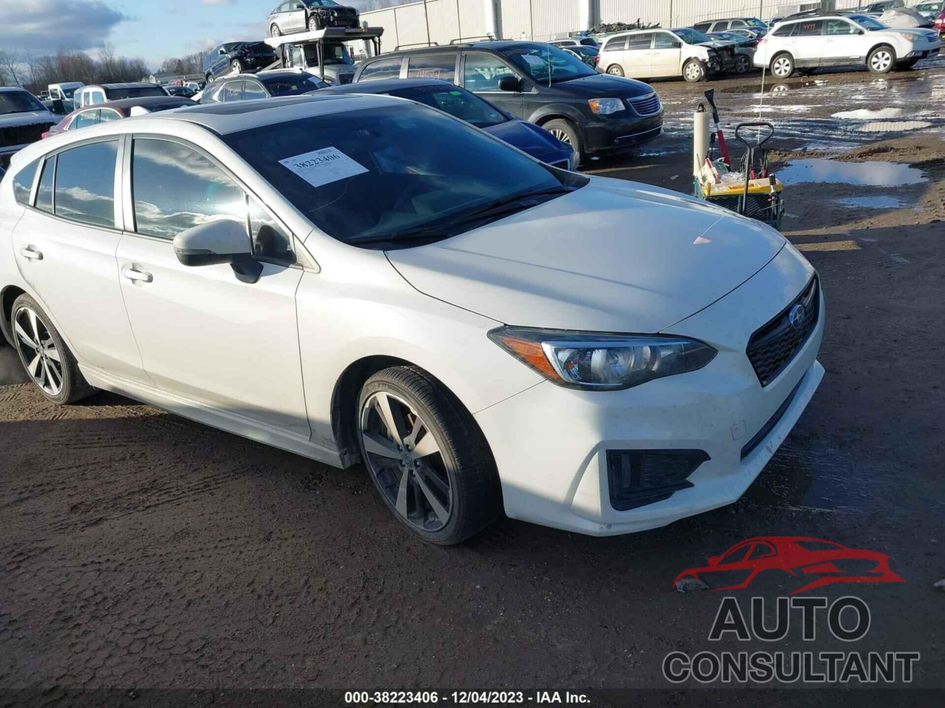 SUBARU IMPREZA 2019 - 4S3GTAM62K3726955