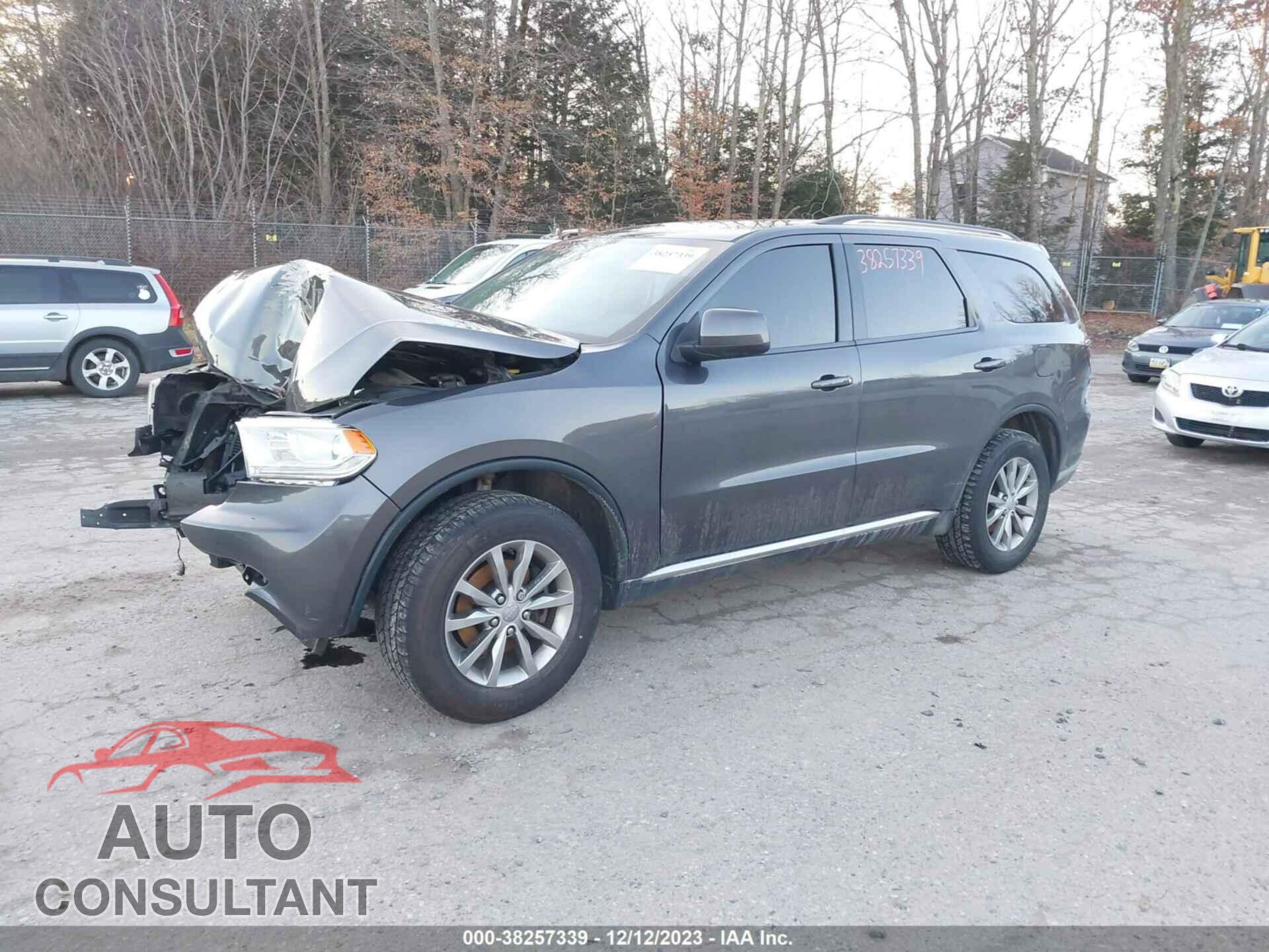 DODGE DURANGO 2017 - 1C4RDJAG8HC752942