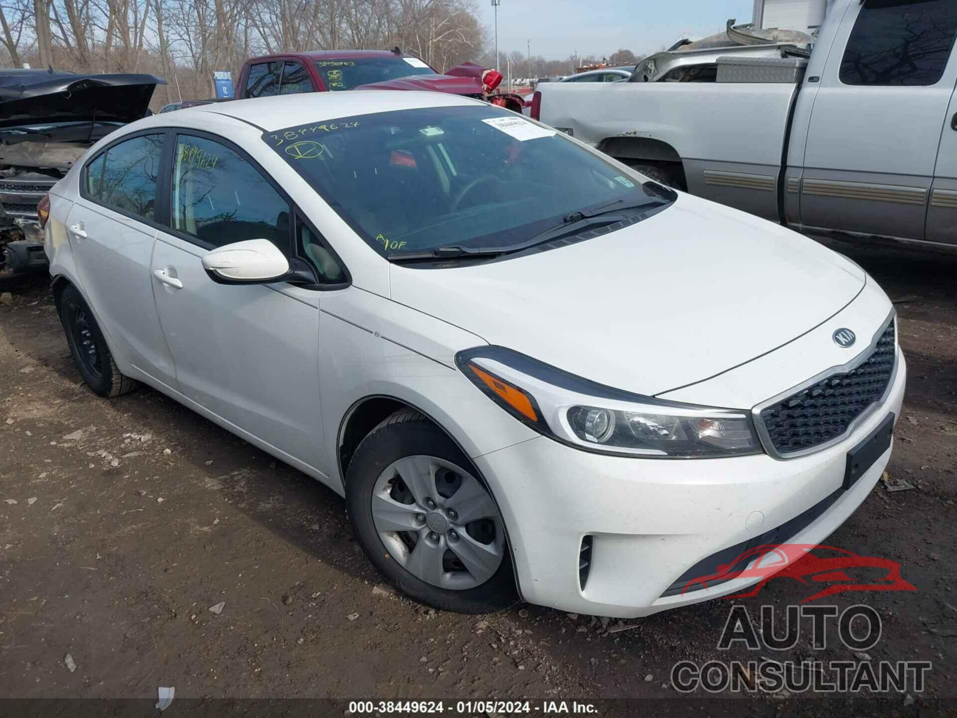 KIA FORTE 2017 - 3KPFK4A7XHE160431