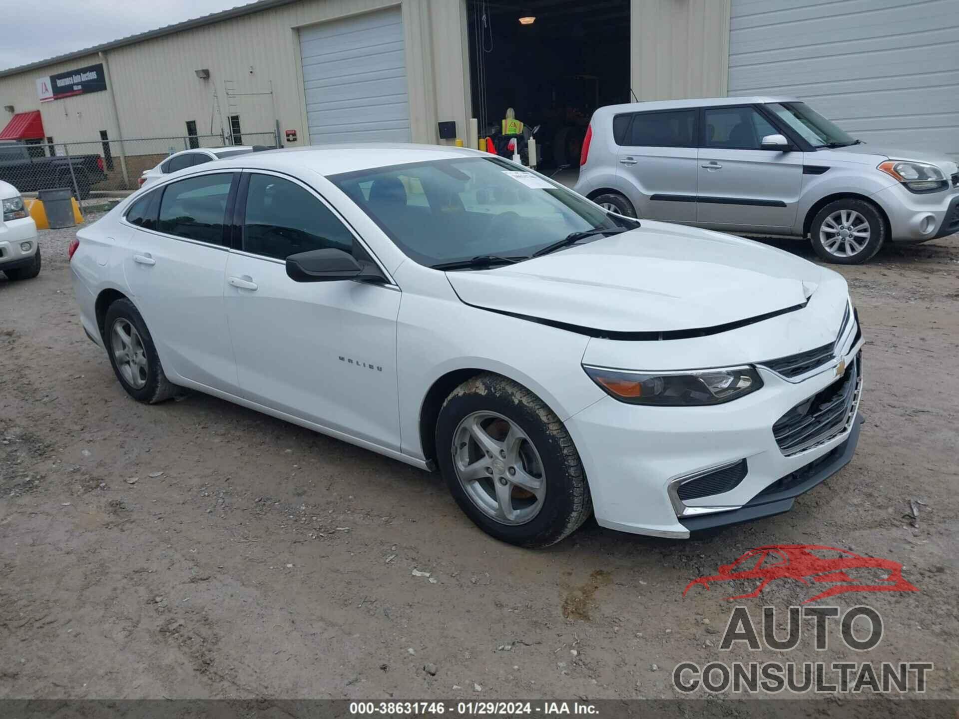 CHEVROLET MALIBU 2017 - 1G1ZB5ST4HF131259
